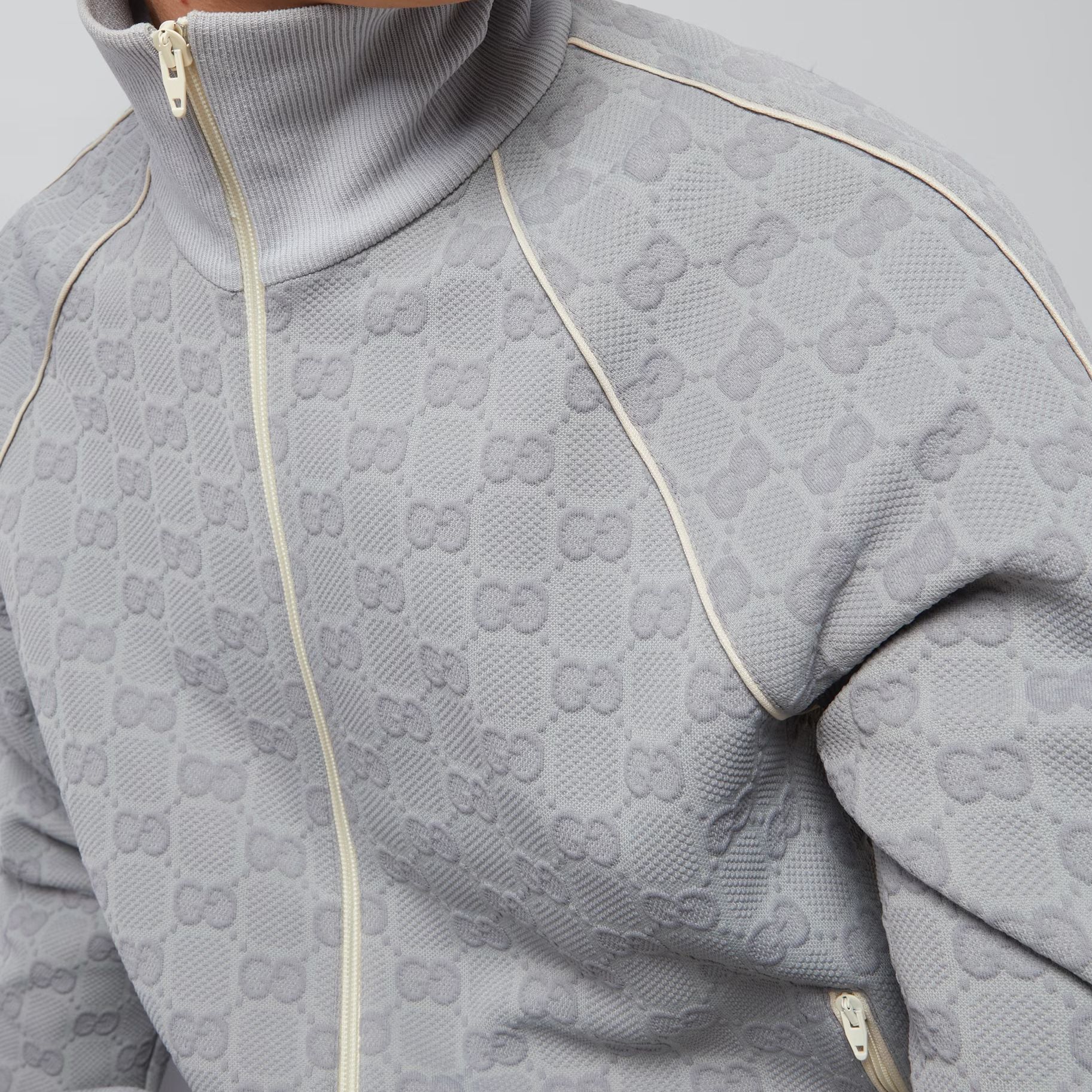Gucci Gucci GG Monogram Track Jacket Size M Size US M / EU 48-50 / 2 - 7 Thumbnail