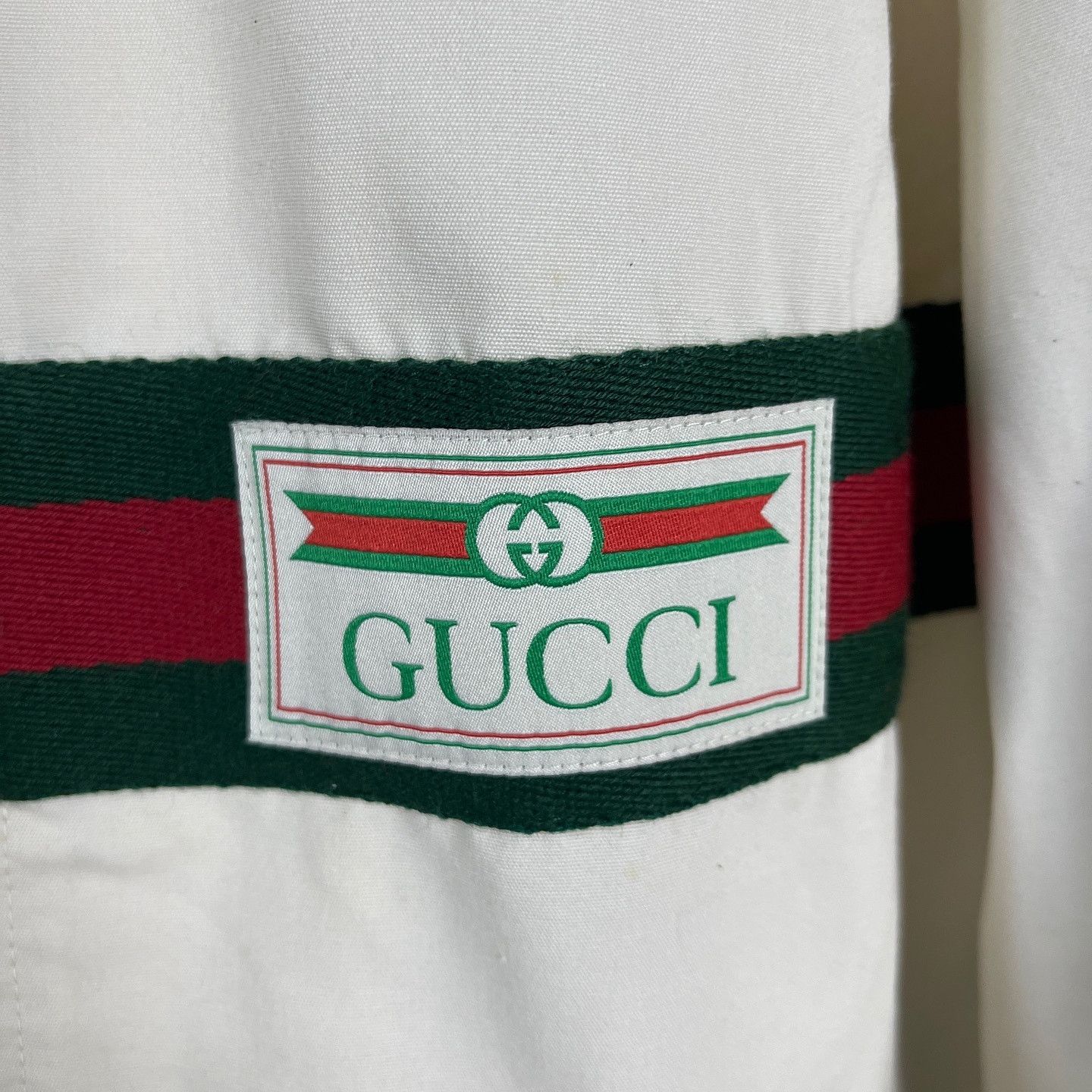 Gucci Gucci Hooded Logo Stripe Cotton Jacket Size S Size S / US 4 / IT 40 - 7 Thumbnail