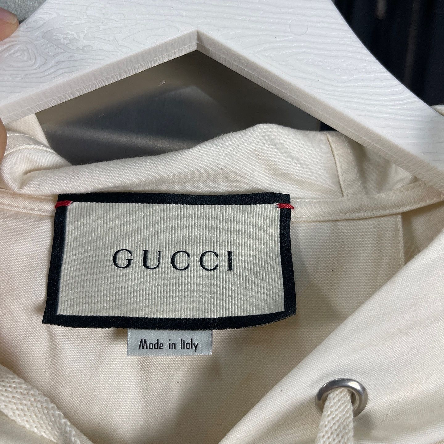 Gucci Gucci Hooded Logo Stripe Cotton Jacket Size S Size S / US 4 / IT 40 - 3 Thumbnail
