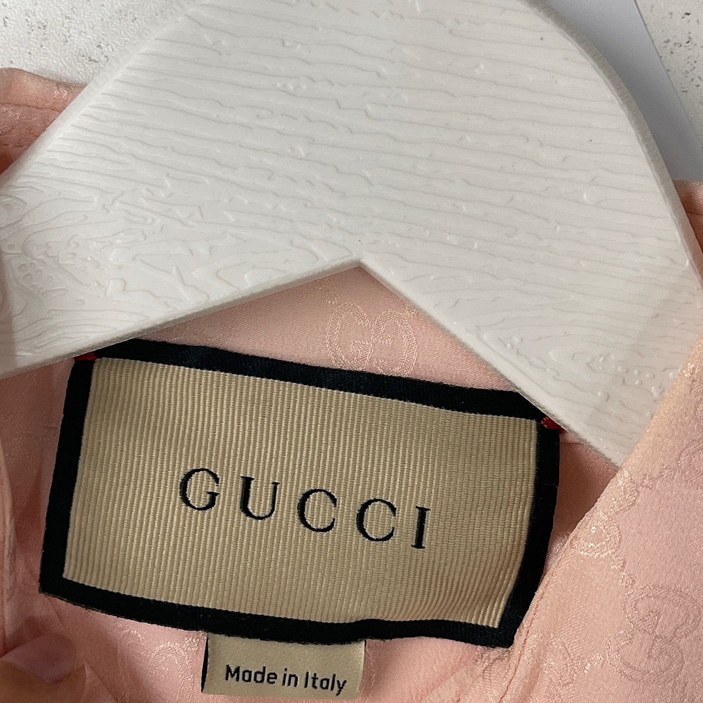 Gucci Gucci GG Monogram Silk Button Up Shirt Size 38 Size XS / US 0-2 / IT 36-38 - 3 Thumbnail