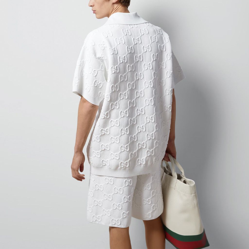 Gucci Gucci GG Jacquard Polo Size XS Size US XS / EU 42 / 0 - 7 Thumbnail