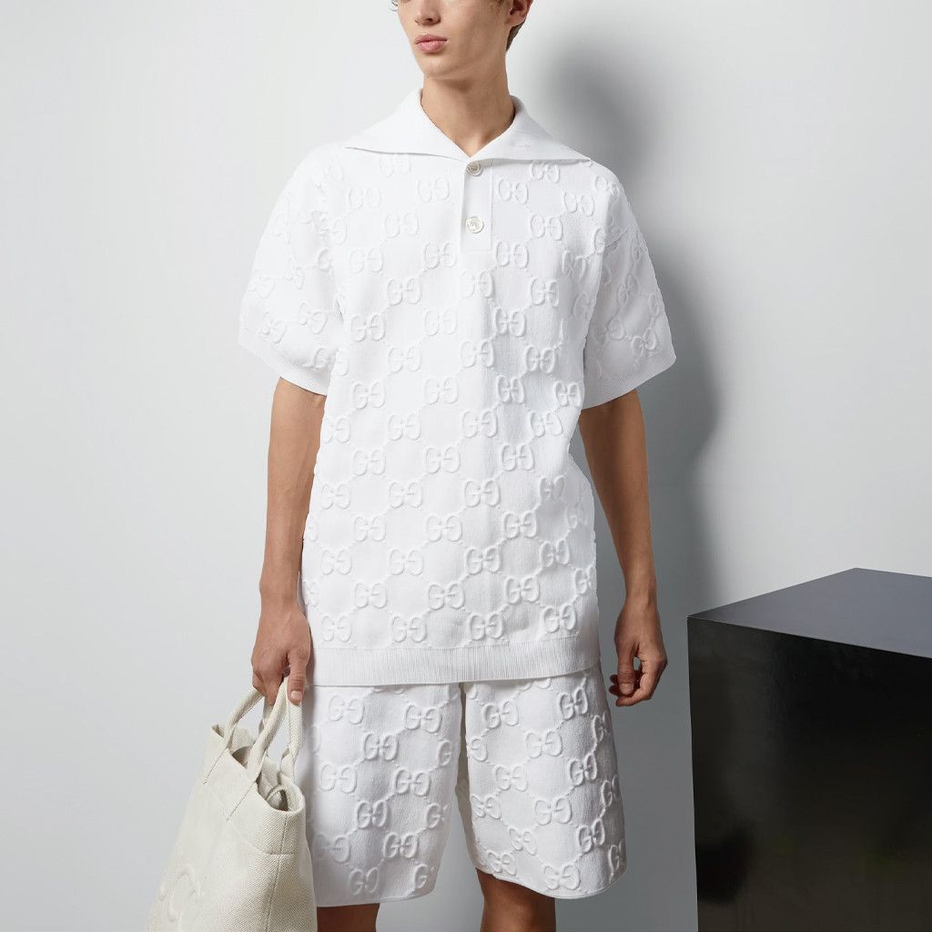 Gucci Gucci GG Jacquard Polo Size XS Size US XS / EU 42 / 0 - 8 Thumbnail