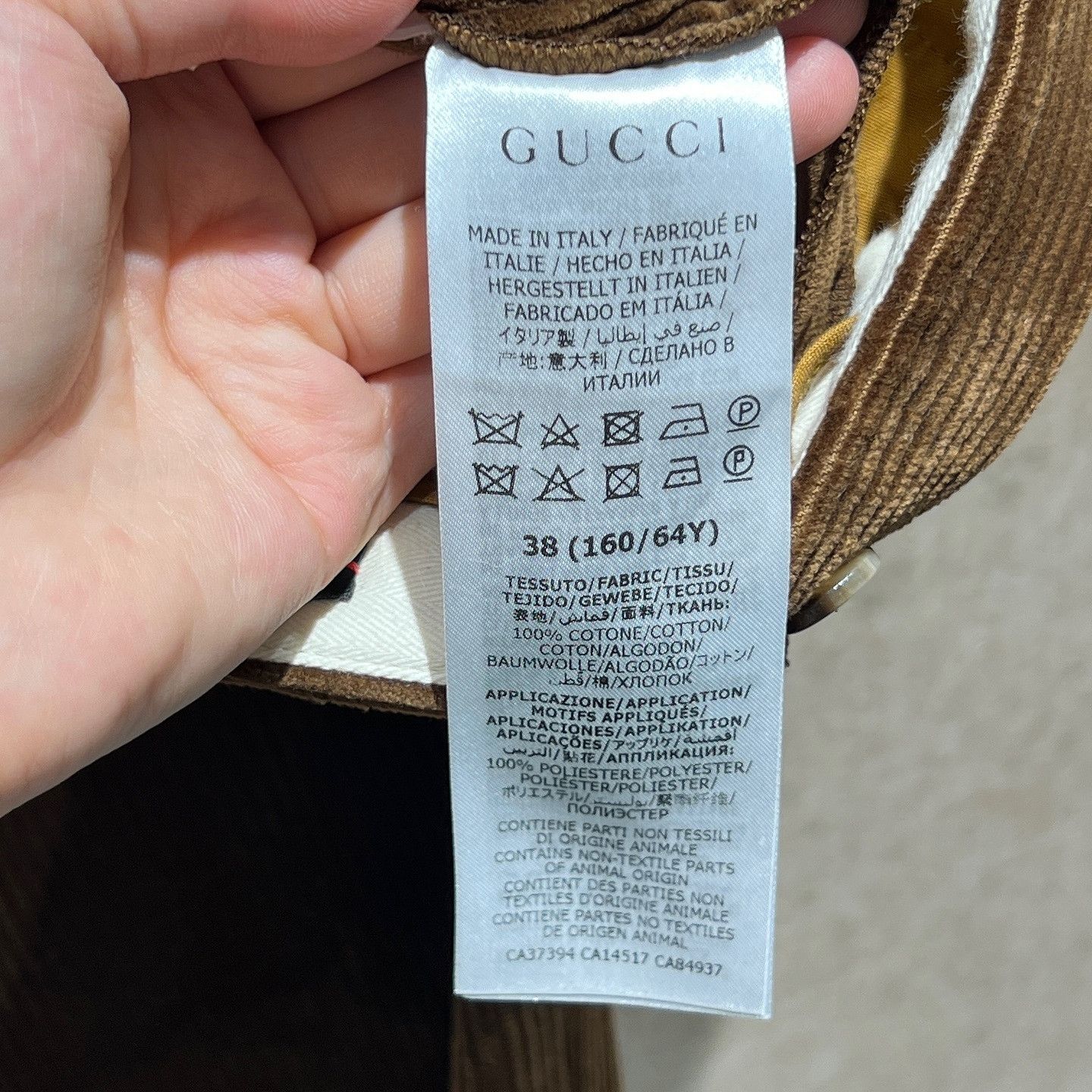 Gucci Gucci Corduroy Shorts Size 38 Size US 38 / EU 54 - 4 Thumbnail