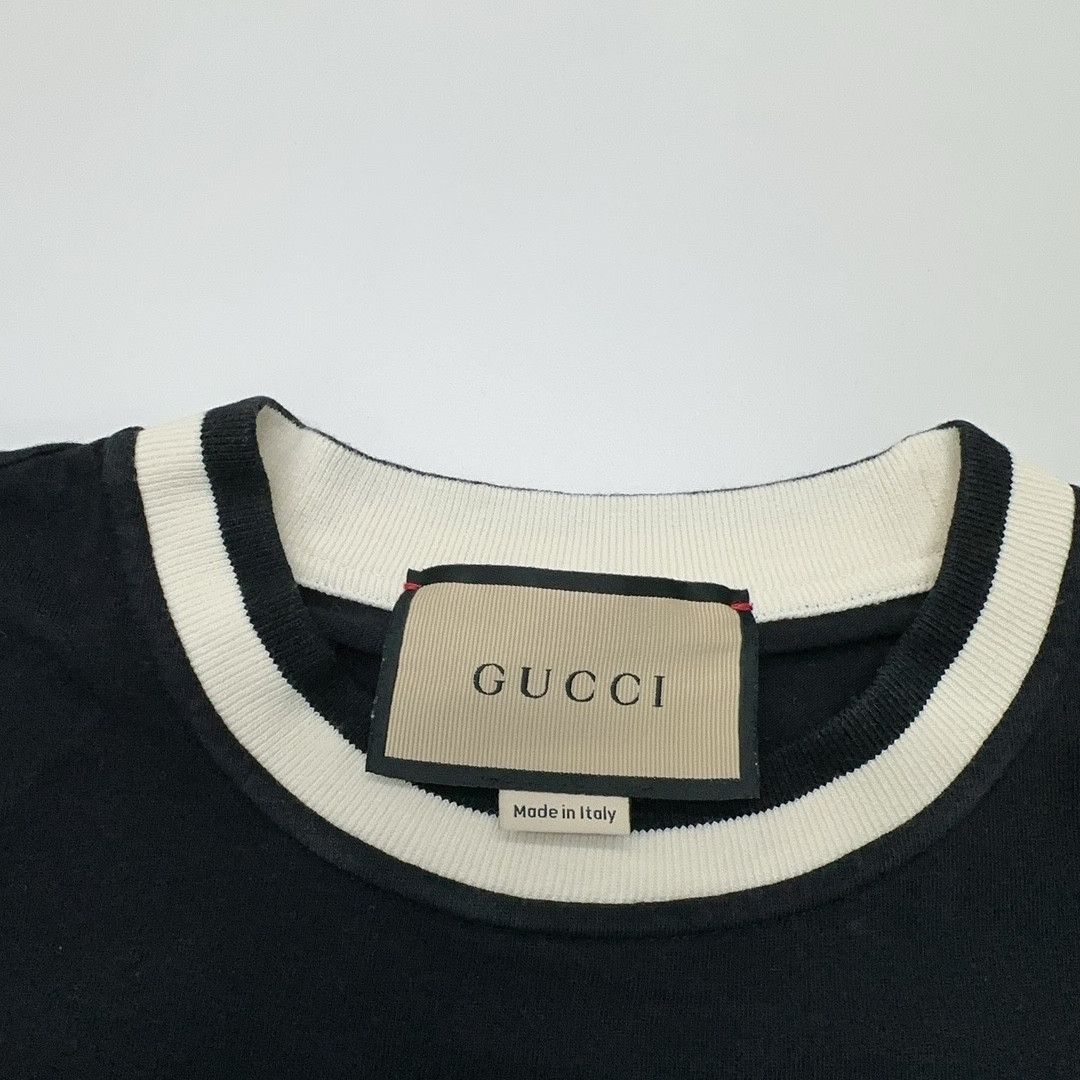 Gucci Gucci 1921 Logo Embroidered T-Shirt Size S Size S / US 4 / IT 40 - 4 Thumbnail