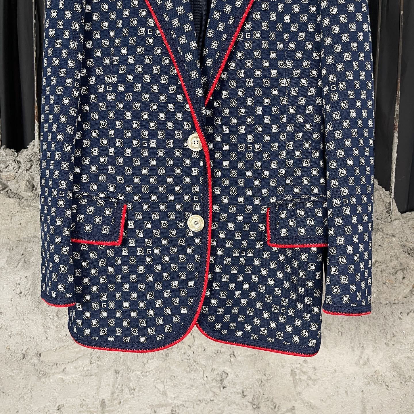 Gucci Gucci GG Patterned Blazer Size 36 Size XS / US 0-2 / IT 36-38 - 6 Thumbnail