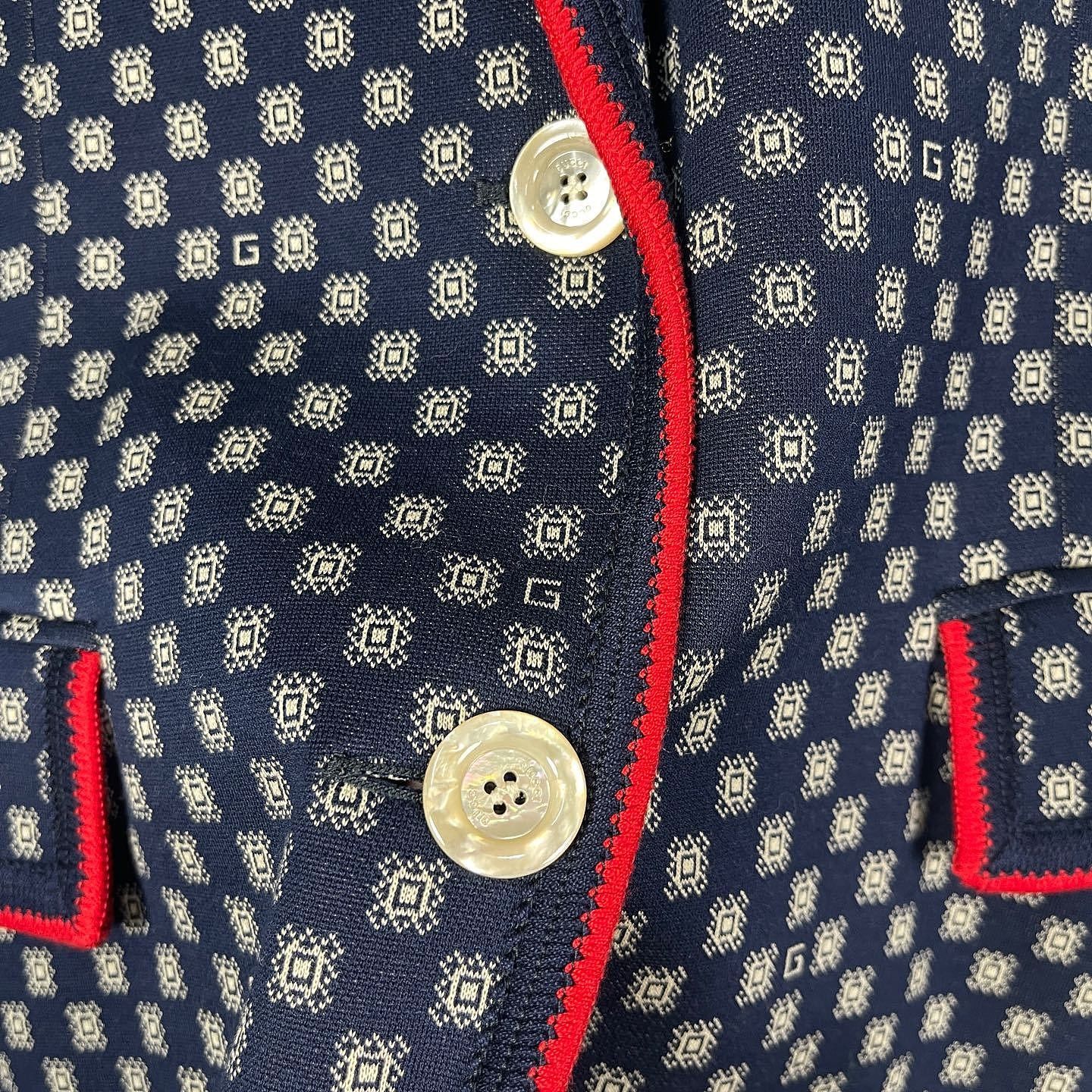 Gucci Gucci GG Patterned Blazer Size 36 Size XS / US 0-2 / IT 36-38 - 7 Thumbnail