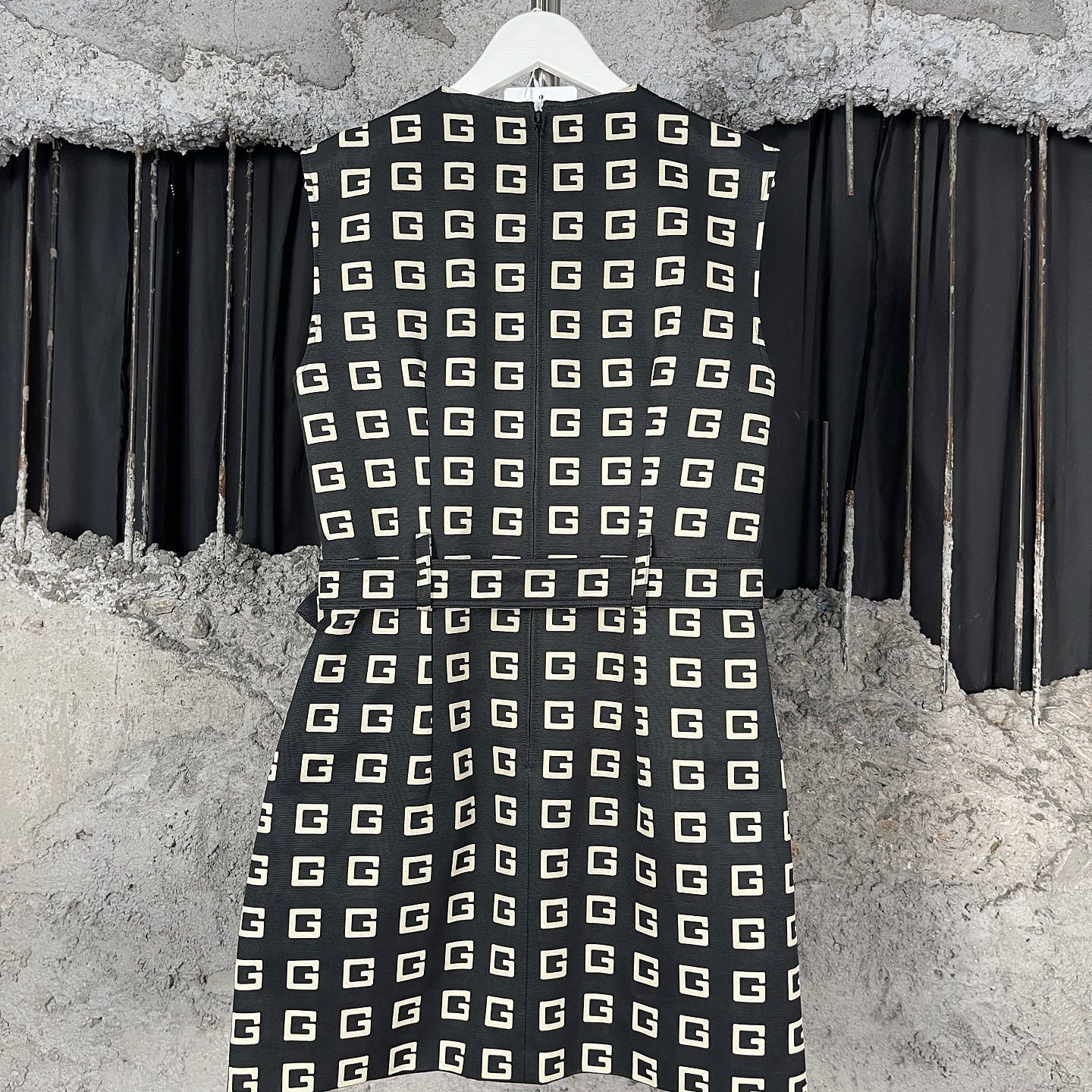 Gucci Gucci GG Square Print Mini Dress Size 38 Size XS / US 0-2 / IT 36-38 - 2 Thumbnail