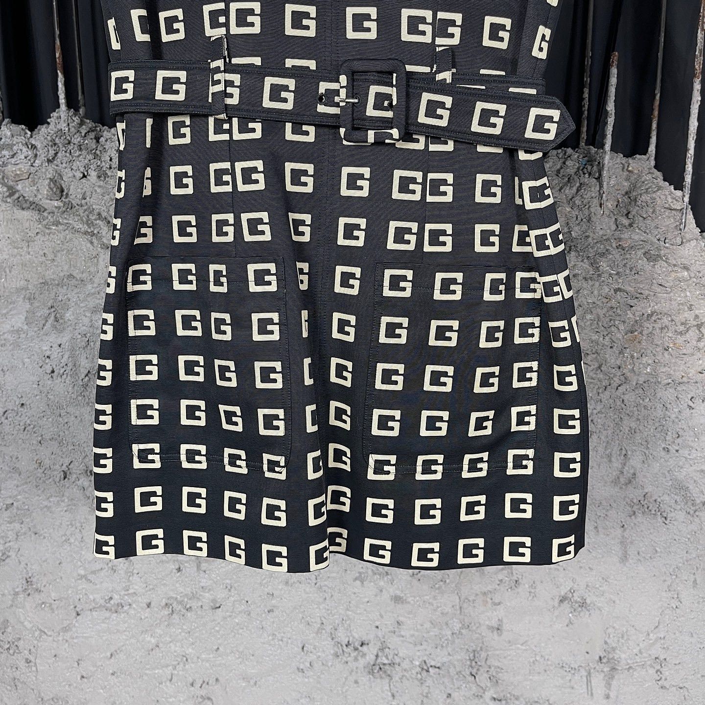 Gucci Gucci GG Square Print Mini Dress Size 38 Size XS / US 0-2 / IT 36-38 - 7 Thumbnail