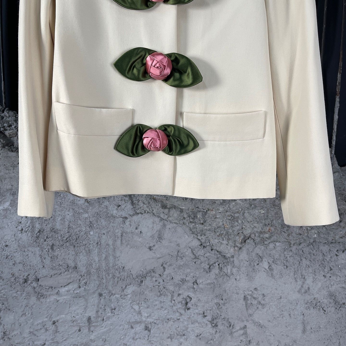 Gucci Gucci Rose Embellished Jacket Size 36 Size XS / US 0-2 / IT 36-38 - 6 Thumbnail