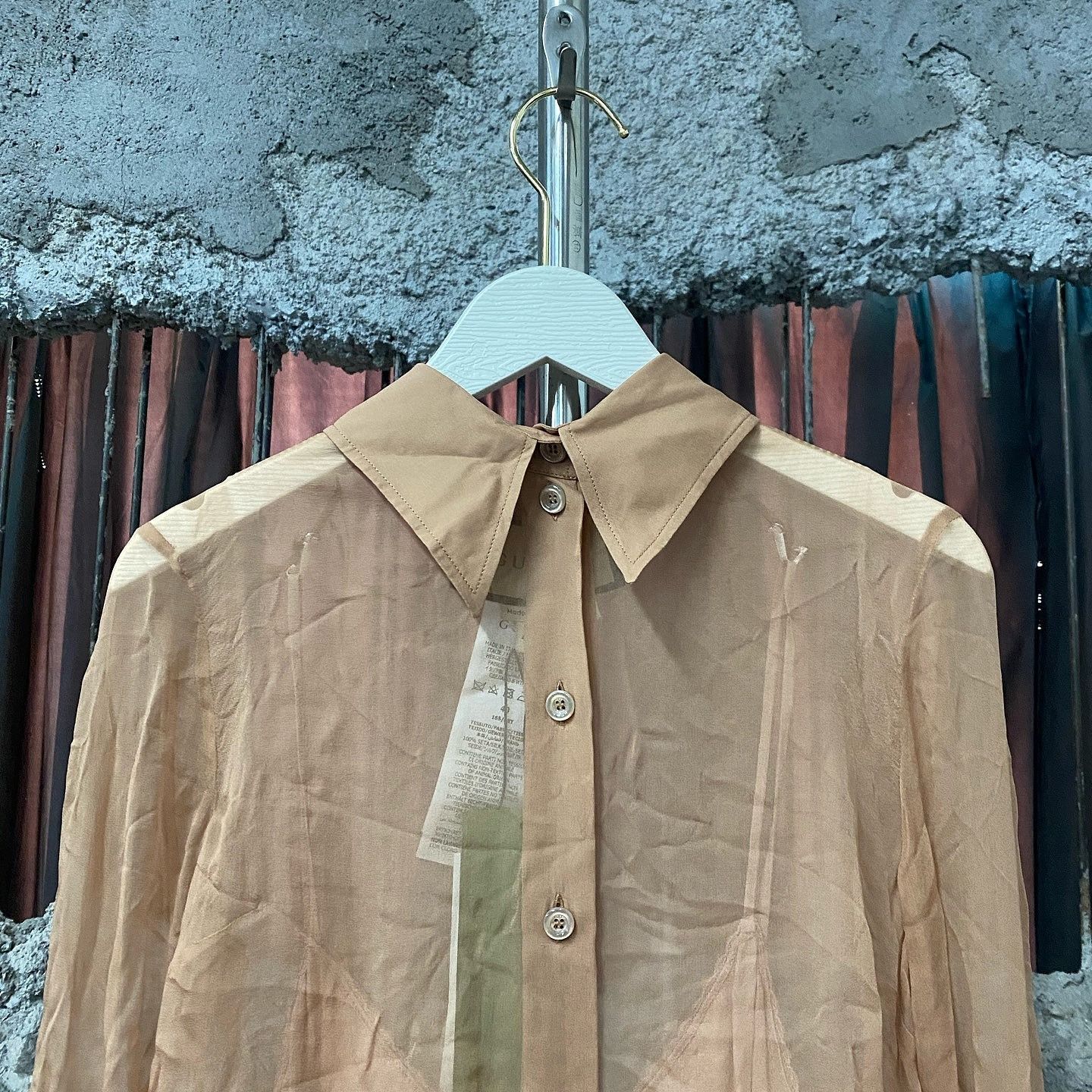 Gucci Gucci Sheer Button Up Blouse Size 40 Size S / US 4 / IT 40 - 5 Thumbnail