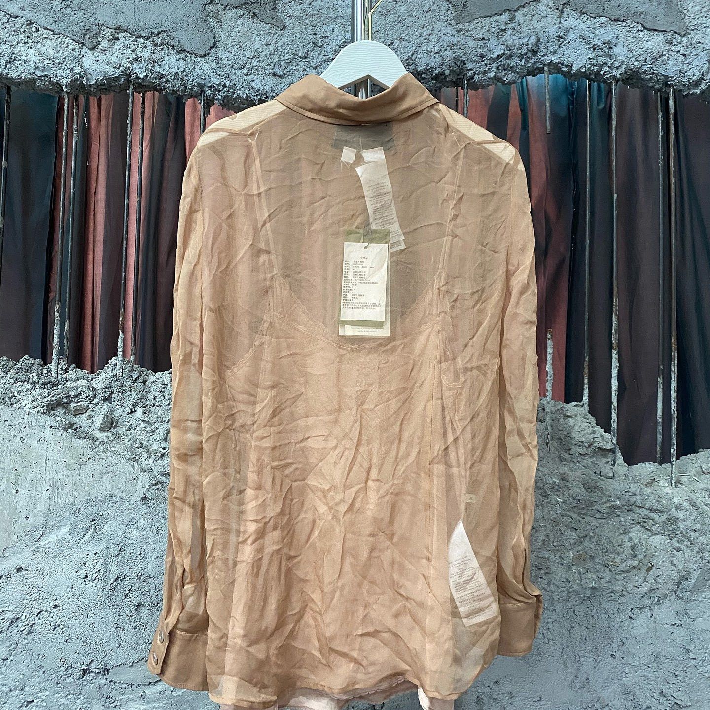 Gucci Gucci Sheer Button Up Blouse Size 40 Size S / US 4 / IT 40 - 2 Thumbnail