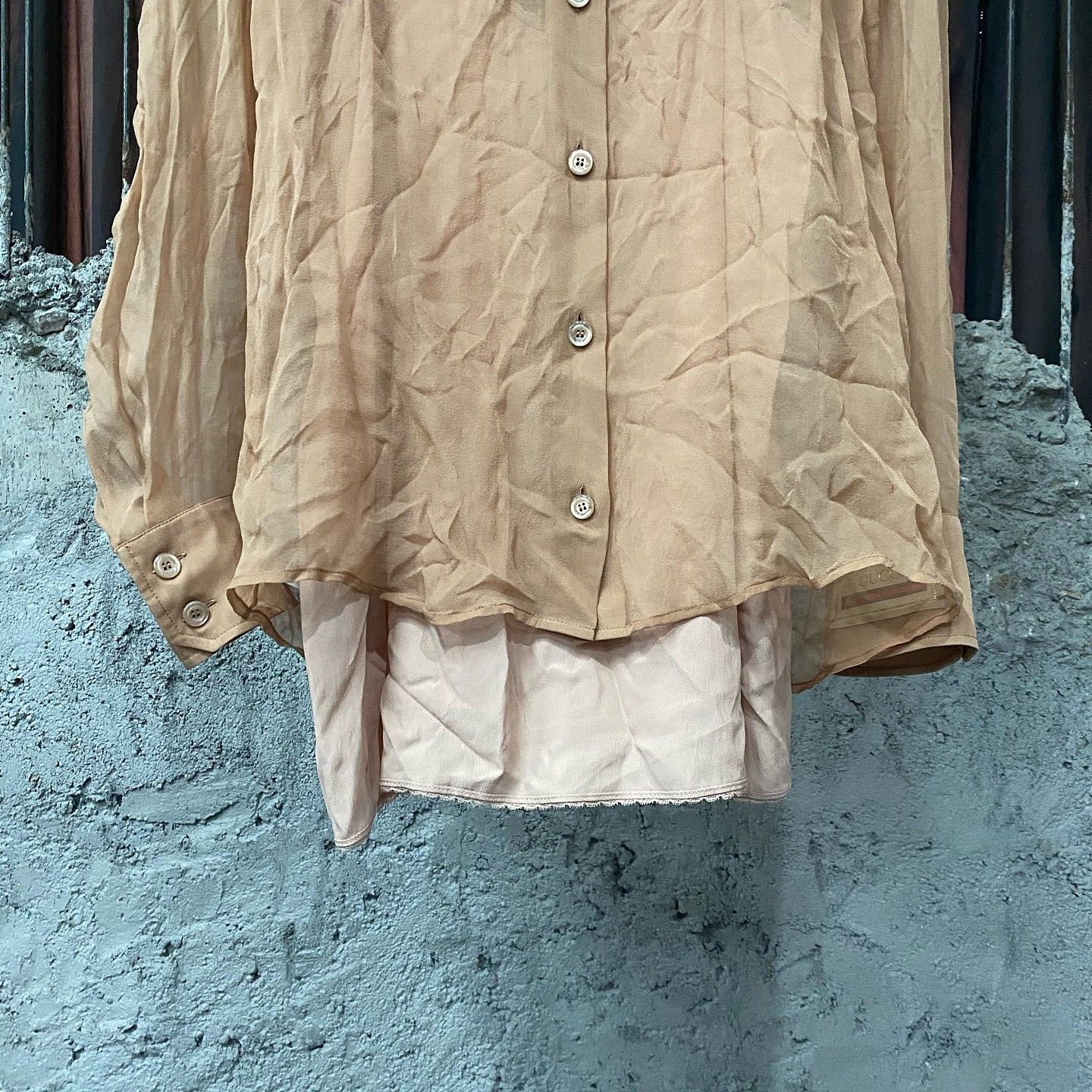 Gucci Gucci Sheer Button Up Blouse Size 40 Size S / US 4 / IT 40 - 6 Thumbnail