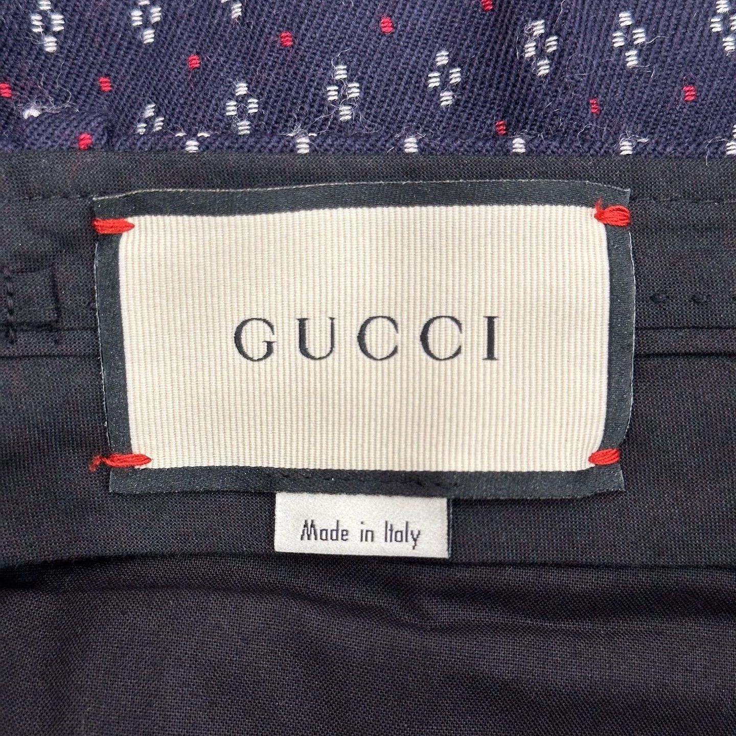 Gucci Gucci Geometric Pattern Casual Pants Size 30 Size US 34 / EU 50 - 3 Thumbnail