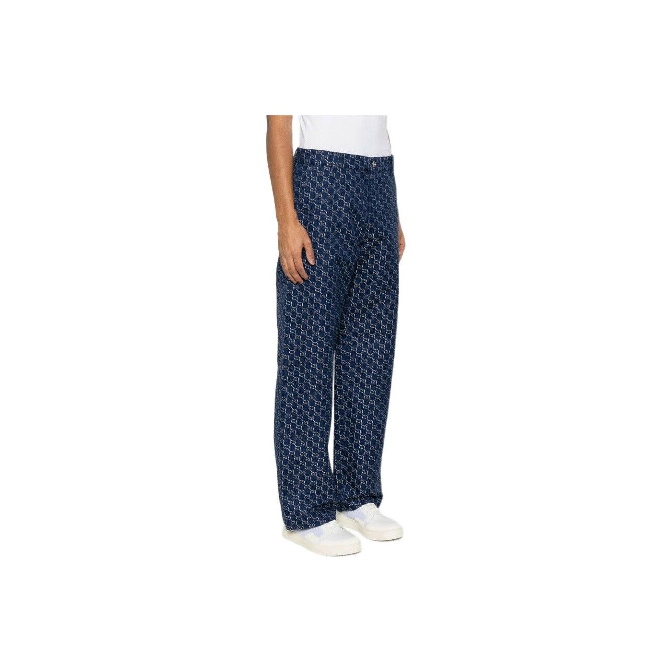 Gucci Gucci Geometric Pattern Casual Pants Size 30 Size US 34 / EU 50 - 13 Thumbnail