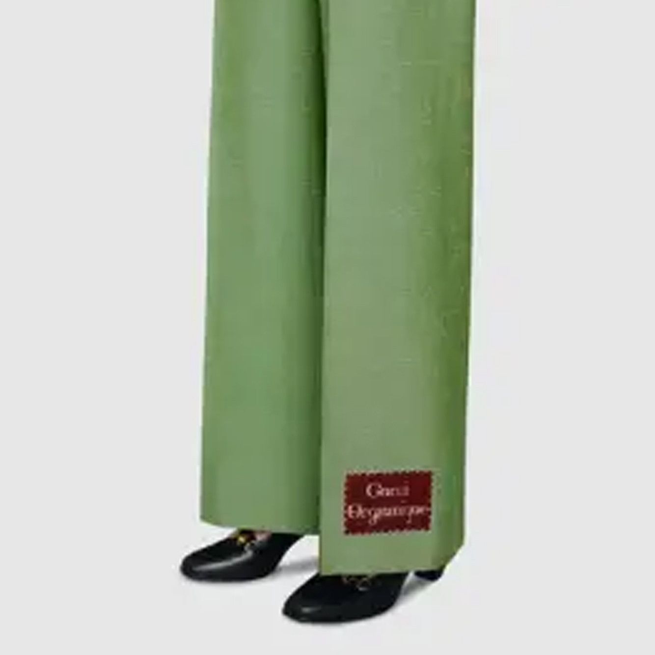 Gucci Gucci Orgasmique Green Wide Leg Pants Size 36 Size 25" / US 0 / IT 36 - 13 Thumbnail