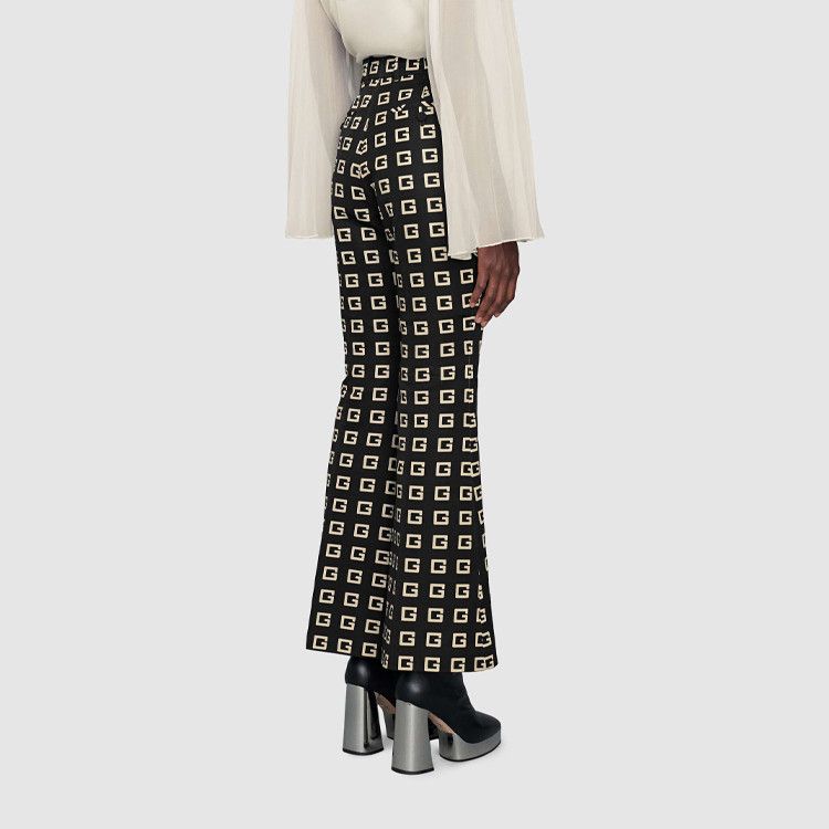 Gucci Gucci Monogram G Pattern Pants Size 38 Size 26" / US 2 / IT 38 - 10 Thumbnail