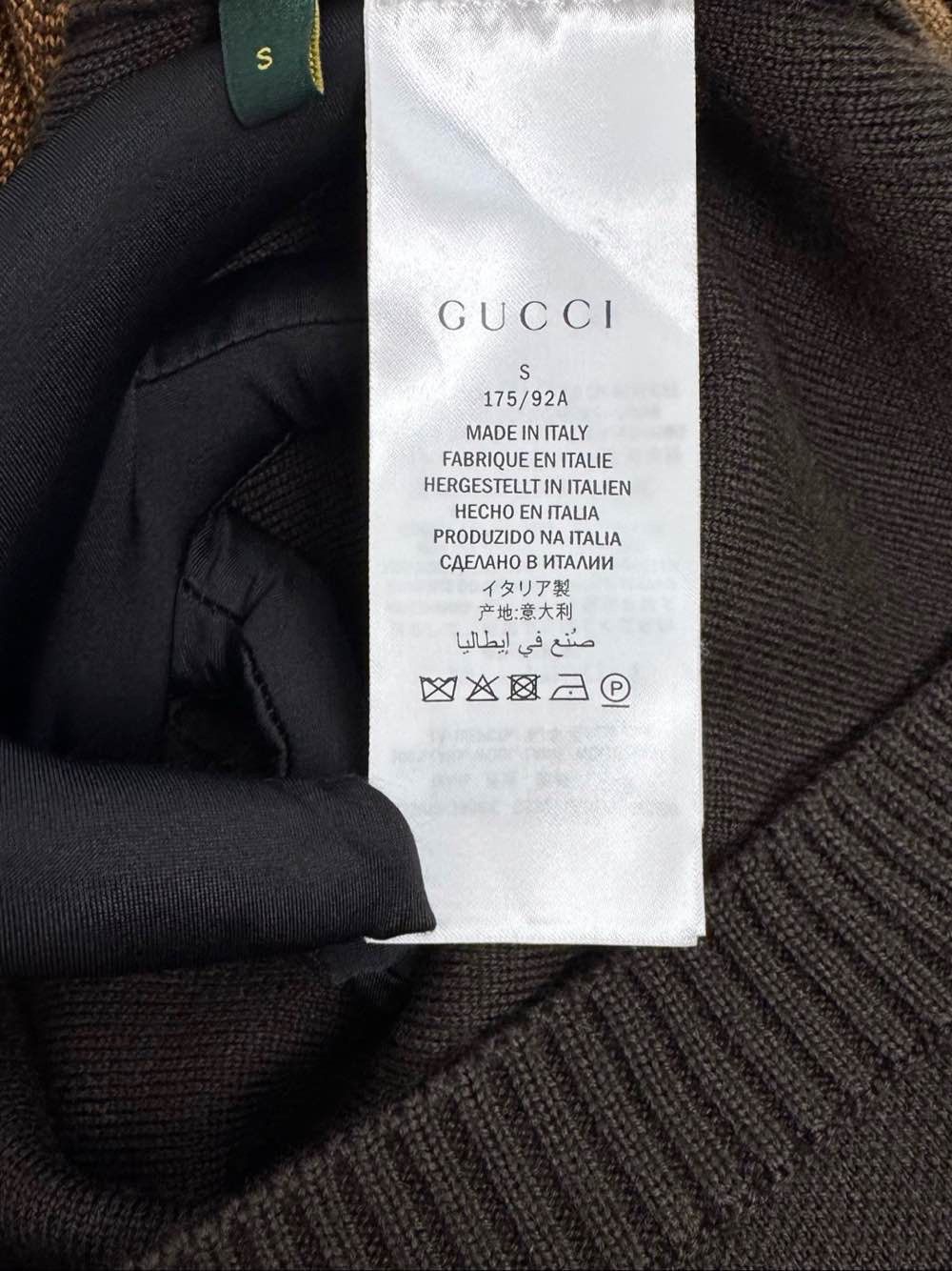 Gucci Gucci x Dapper Dan Circle Logo Knit Sweater S Size US S / EU 44-46 / 1 - 4 Thumbnail