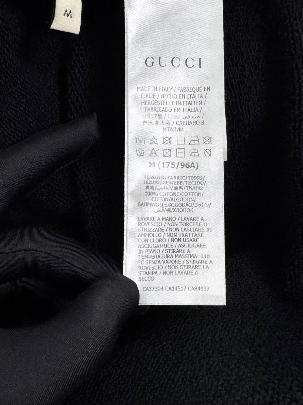 Gucci Gucci Original Logo Hoodie Size M Size US M / EU 48-50 / 2 - 4 Thumbnail