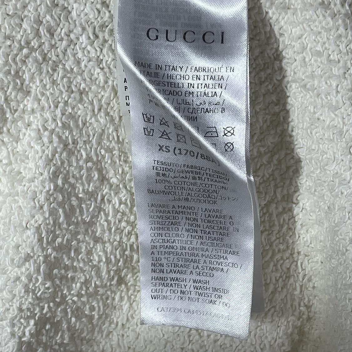 Gucci Gucci Logo Print Hoodie Size XS Size US XS / EU 42 / 0 - 4 Thumbnail