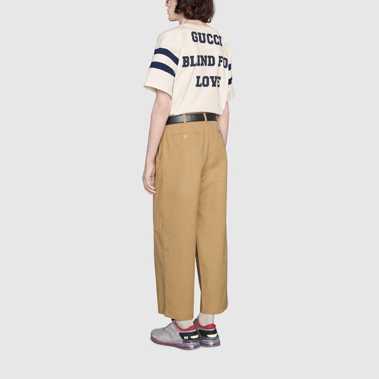 Gucci Gucci Blind For Love Graphic T-Shirt White Size XXL Size US XXL / EU 58 / 5 - 8 Thumbnail