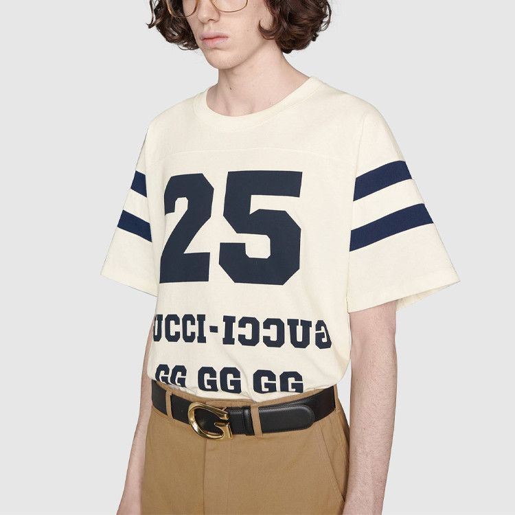 Gucci Gucci Blind For Love Graphic T-Shirt White Size XXL Size US XXL / EU 58 / 5 - 11 Thumbnail