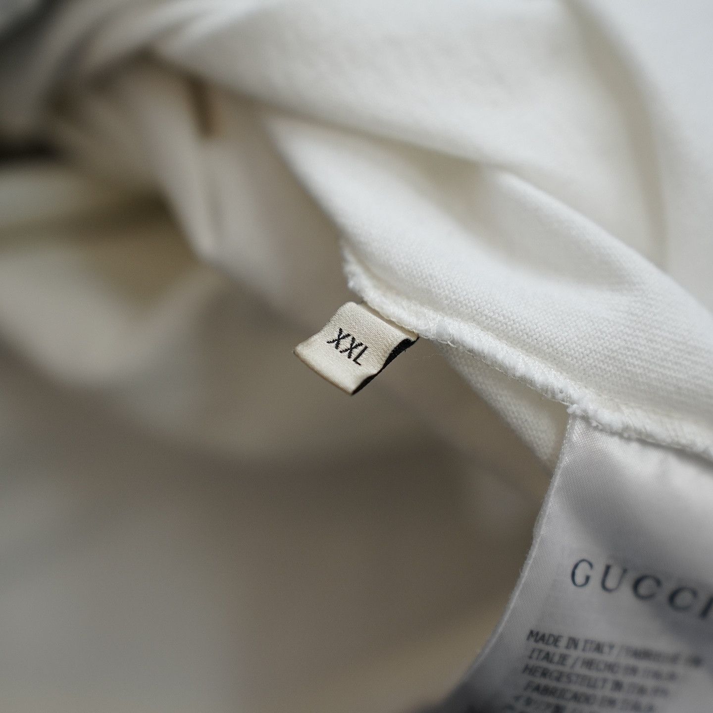 Gucci Gucci Blind For Love Graphic T-Shirt White Size XXL Size US XXL / EU 58 / 5 - 6 Thumbnail