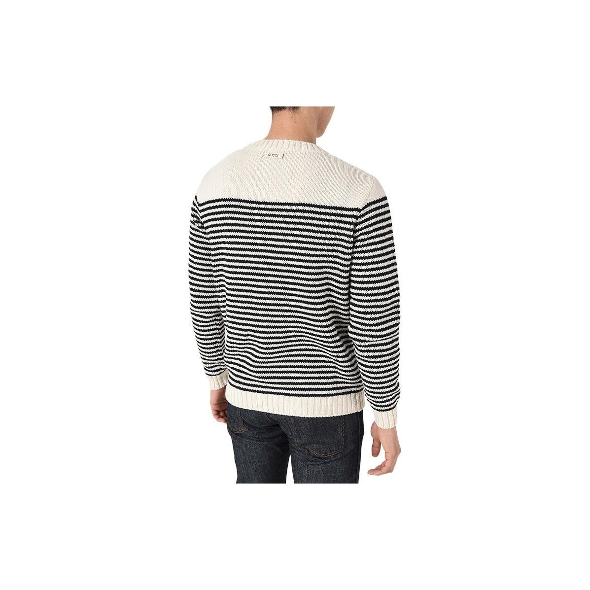 Gucci Gucci x Disney Donald Duck Striped Sweater Size S Size US S / EU 44-46 / 1 - 10 Thumbnail