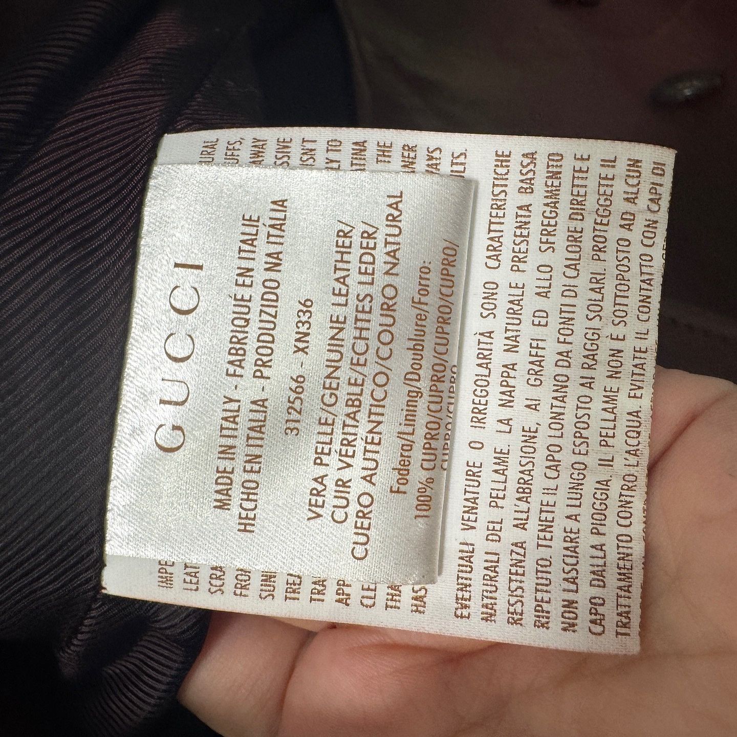 Gucci Gucci Leather Double Breasted Trench Coat Size 38 Size XS / US 0-2 / IT 36-38 - 4 Thumbnail