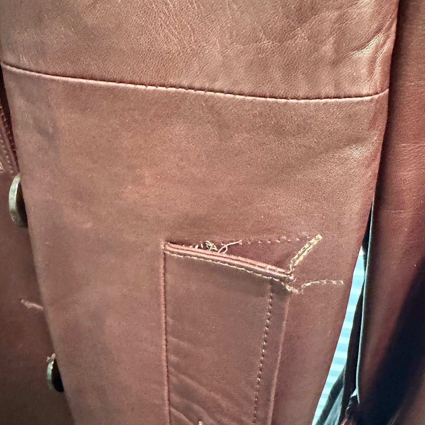 Gucci Gucci Leather Double Breasted Trench Coat Size 38 Size XS / US 0-2 / IT 36-38 - 5 Thumbnail