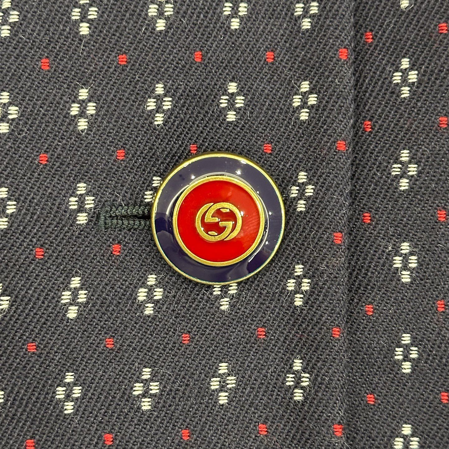 Gucci Gucci Patterned Wool Blazer Size 36 Size XS / US 0-2 / IT 36-38 - 6 Thumbnail