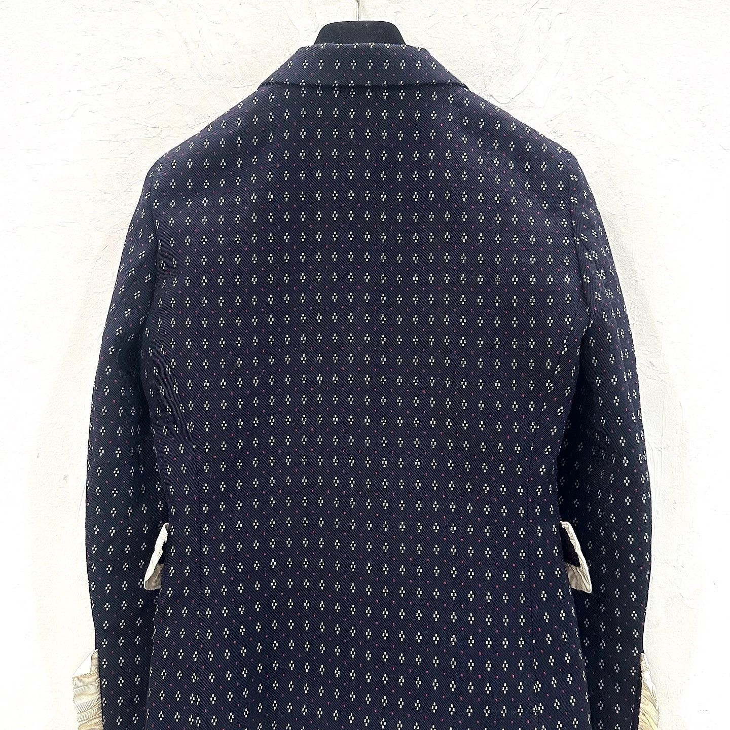 Gucci Gucci Patterned Wool Blazer Size 36 Size XS / US 0-2 / IT 36-38 - 2 Thumbnail