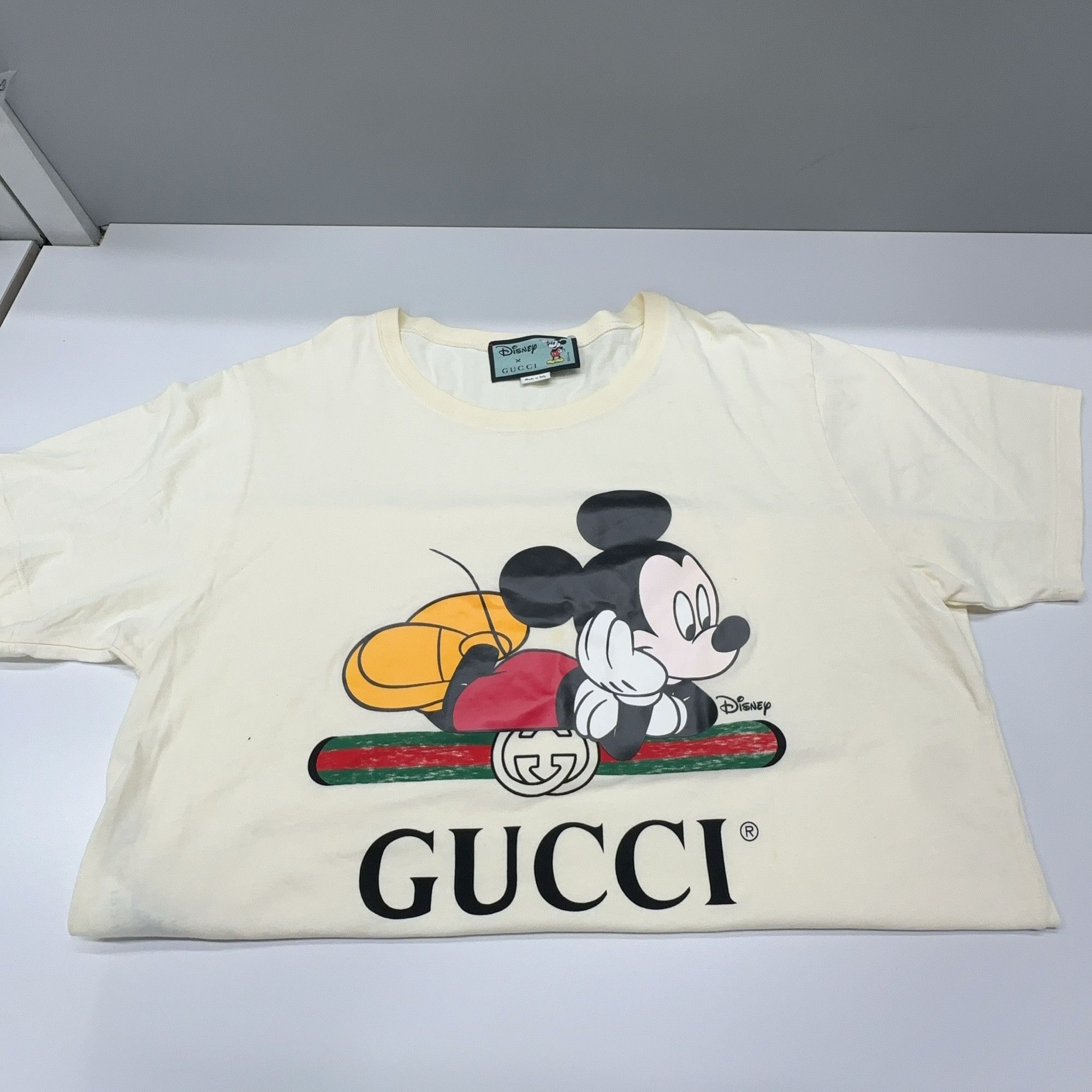 Gucci Gucci x Disney Mickey Mouse T-Shirt Size M Size M / US 6-8 / IT 42-44 - 6 Thumbnail