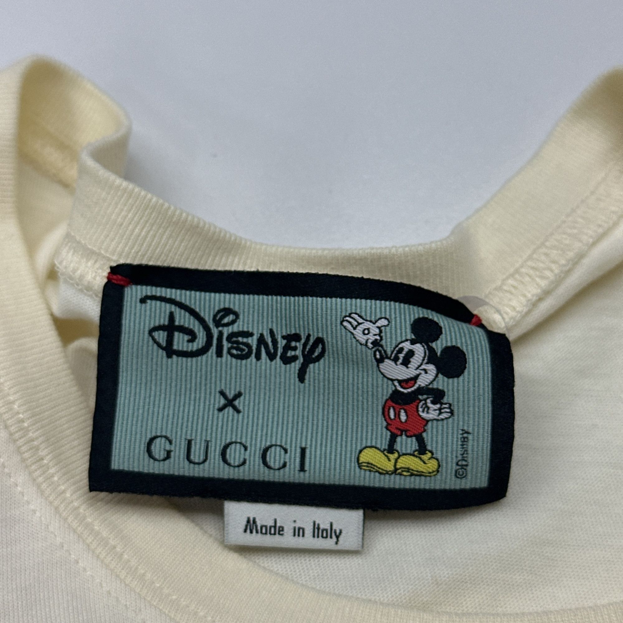 Gucci Gucci x Disney Mickey Mouse T-Shirt Size M Size M / US 6-8 / IT 42-44 - 5 Thumbnail