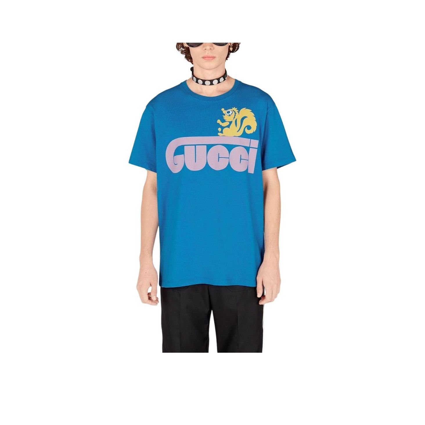 Gucci Gucci Squirrel Logo T-Shirt Size L Size US L / EU 52-54 / 3 - 8 Thumbnail