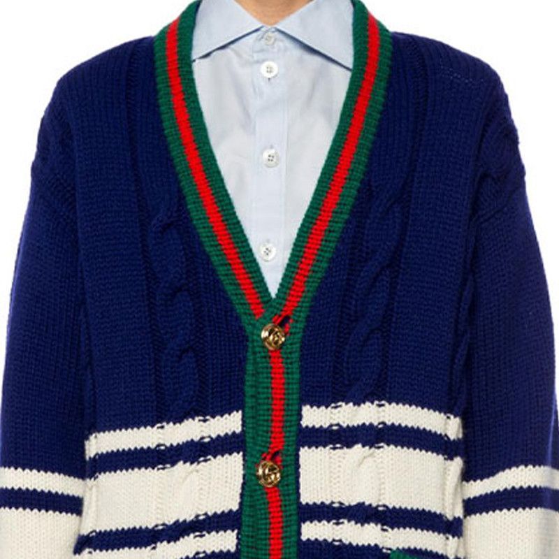 Gucci Gucci La Société Angelique Wool Cardigan Size XS Size XS / US 0-2 / IT 36-38 - 8 Thumbnail