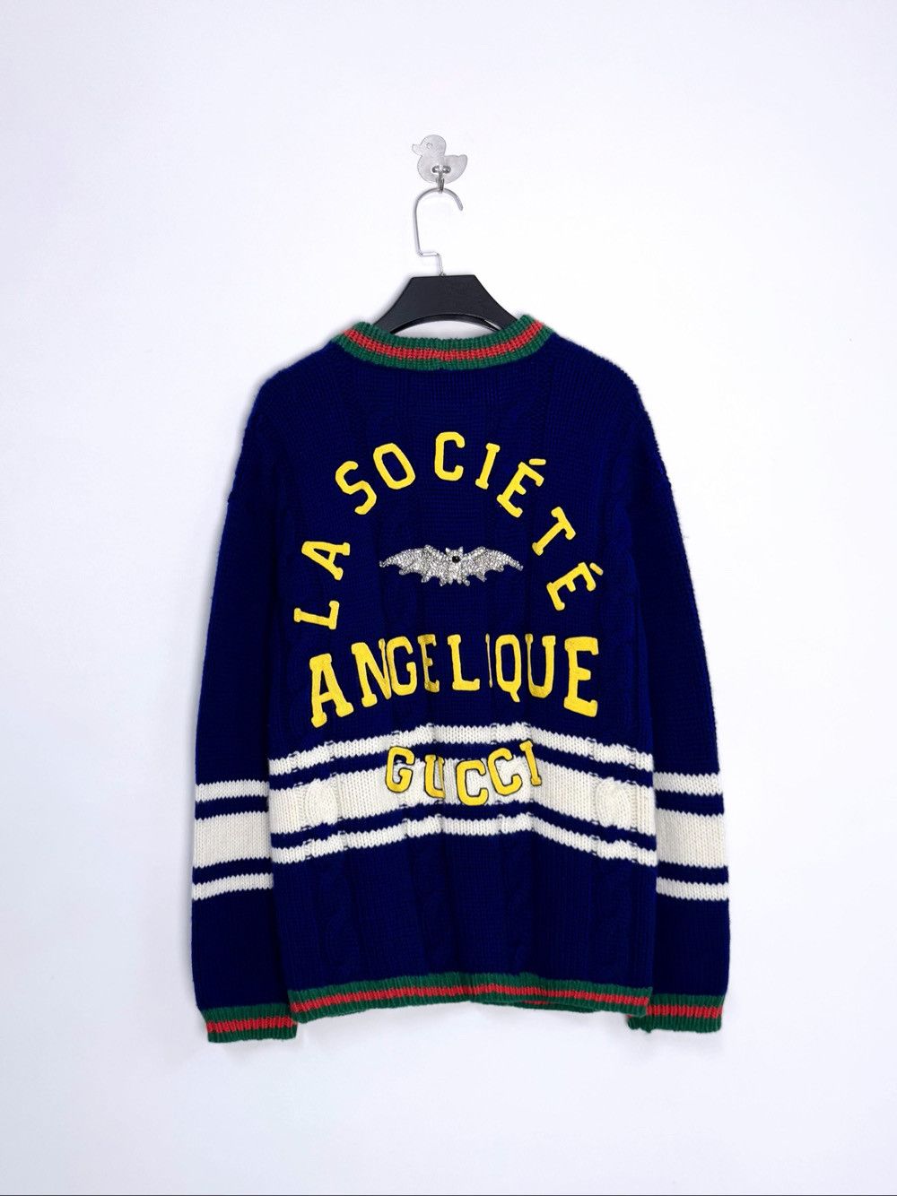 Gucci Gucci La Société Angelique Wool Cardigan Size XS Size XS / US 0-2 / IT 36-38 - 2 Thumbnail