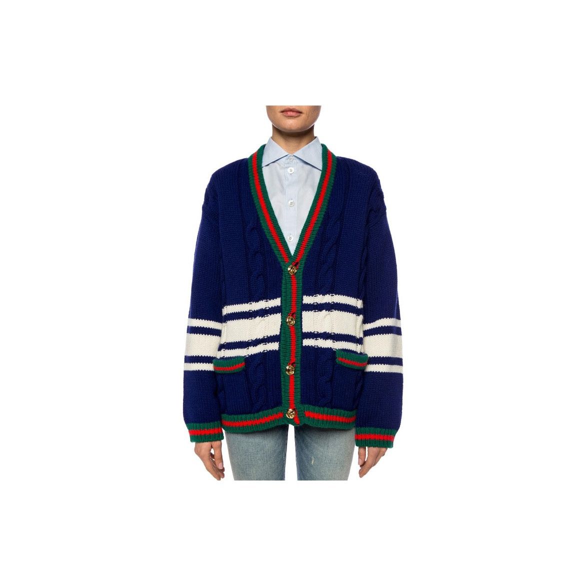 Gucci Gucci La Société Angelique Wool Cardigan Size XS Size XS / US 0-2 / IT 36-38 - 6 Thumbnail
