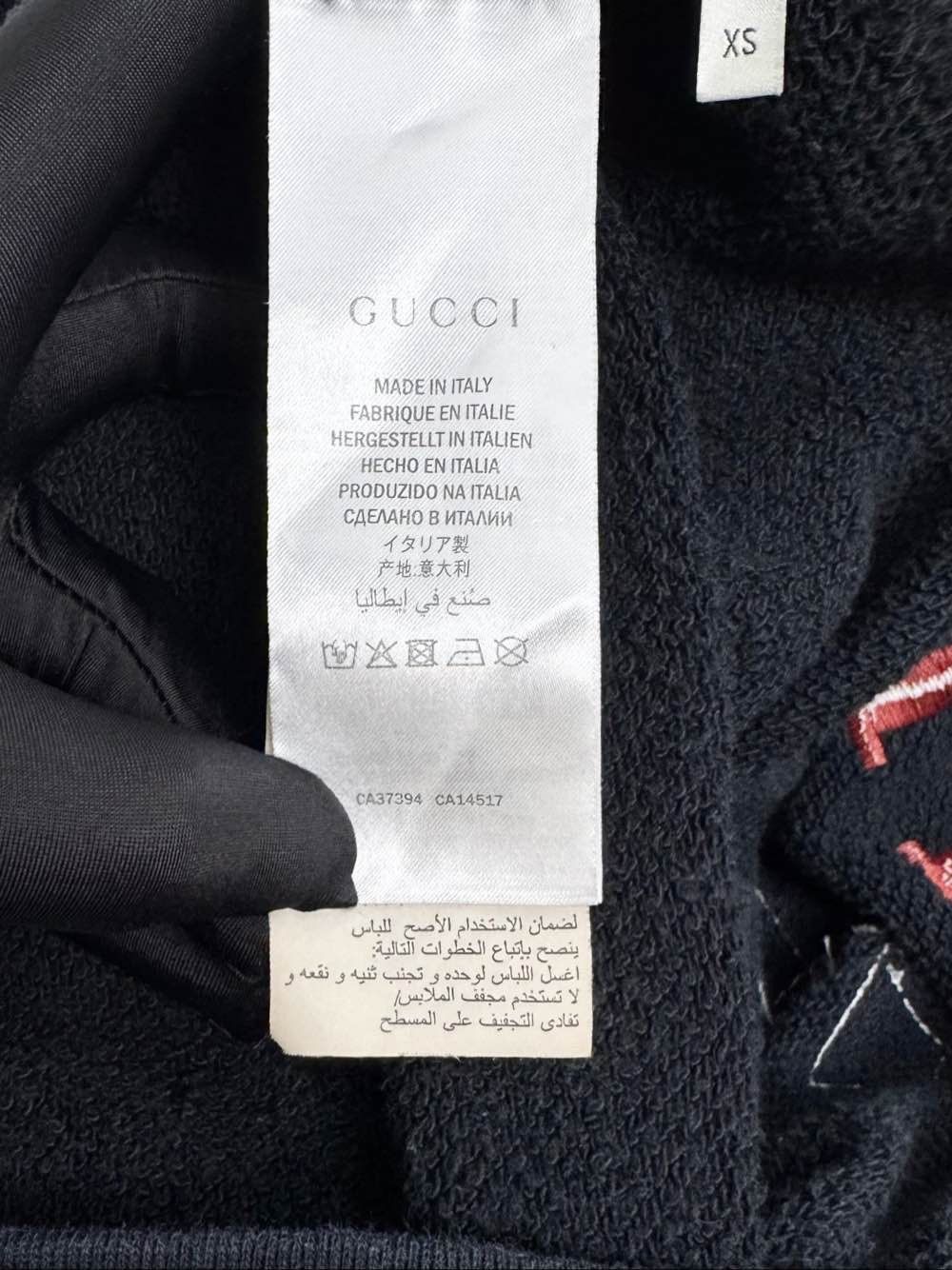 Gucci Gucci Tennis Embroidery Sweatshirt Size XS Size XS / US 0-2 / IT 36-38 - 4 Thumbnail