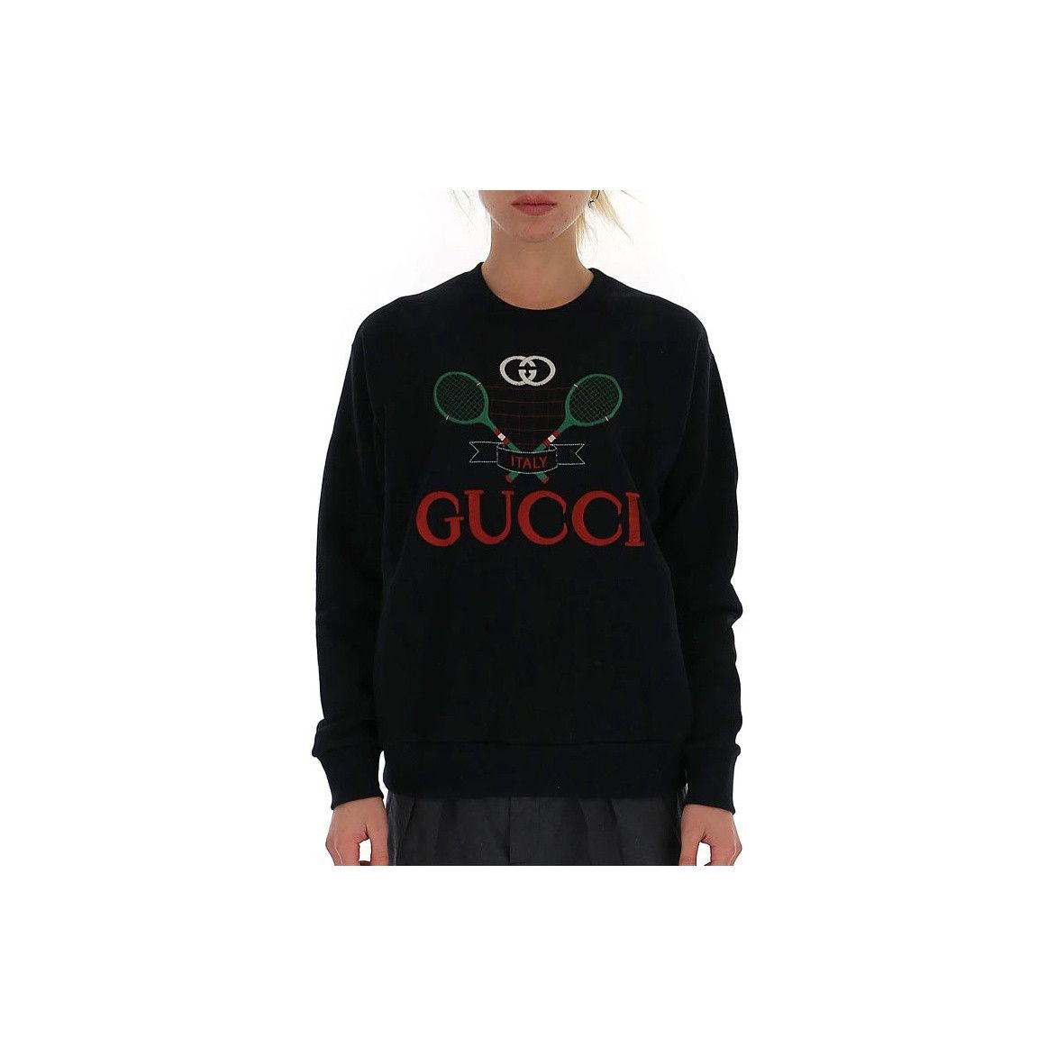 Gucci Gucci Tennis Embroidery Sweatshirt Size XS Size XS / US 0-2 / IT 36-38 - 6 Thumbnail