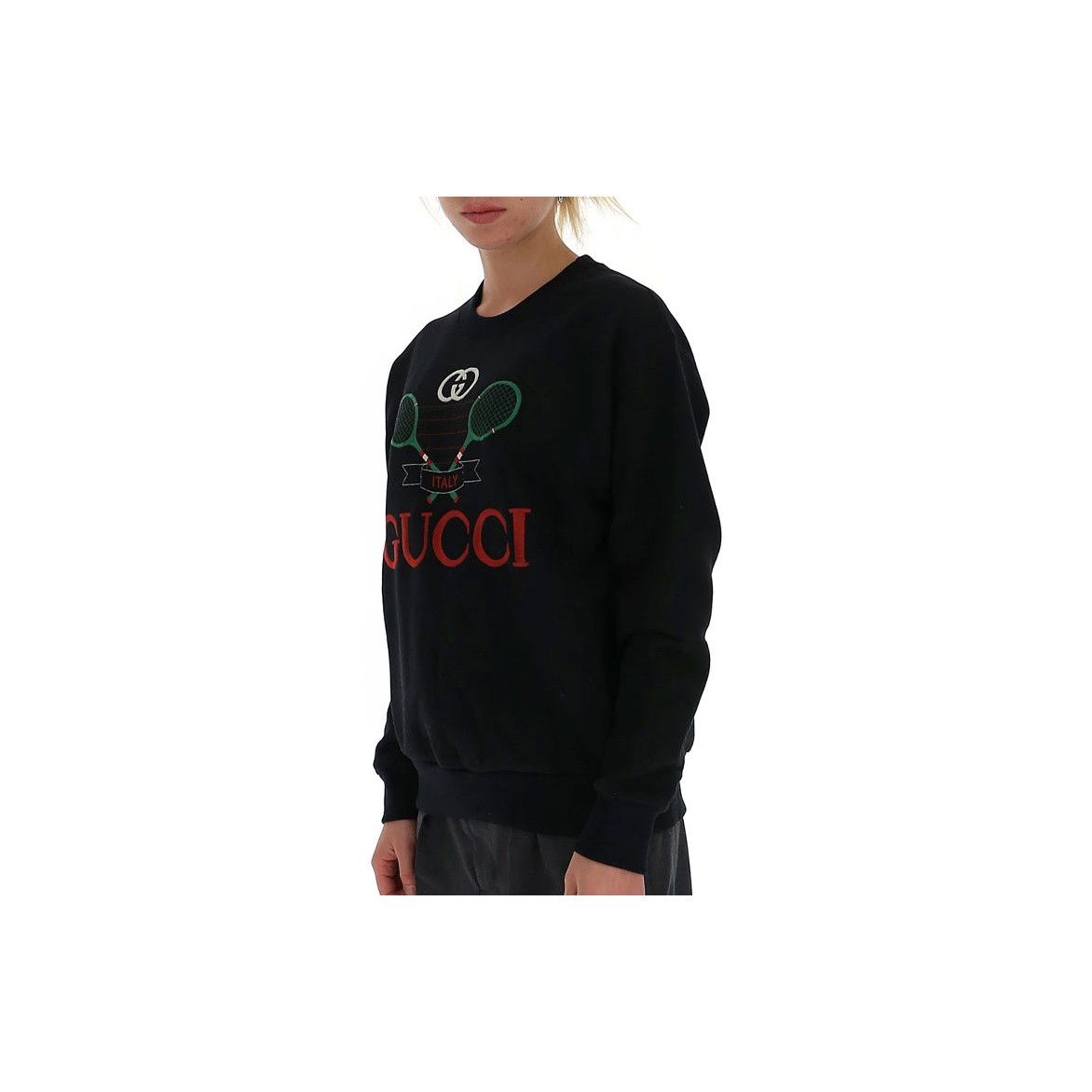 Gucci Gucci Tennis Embroidery Sweatshirt Size XS Size XS / US 0-2 / IT 36-38 - 8 Thumbnail