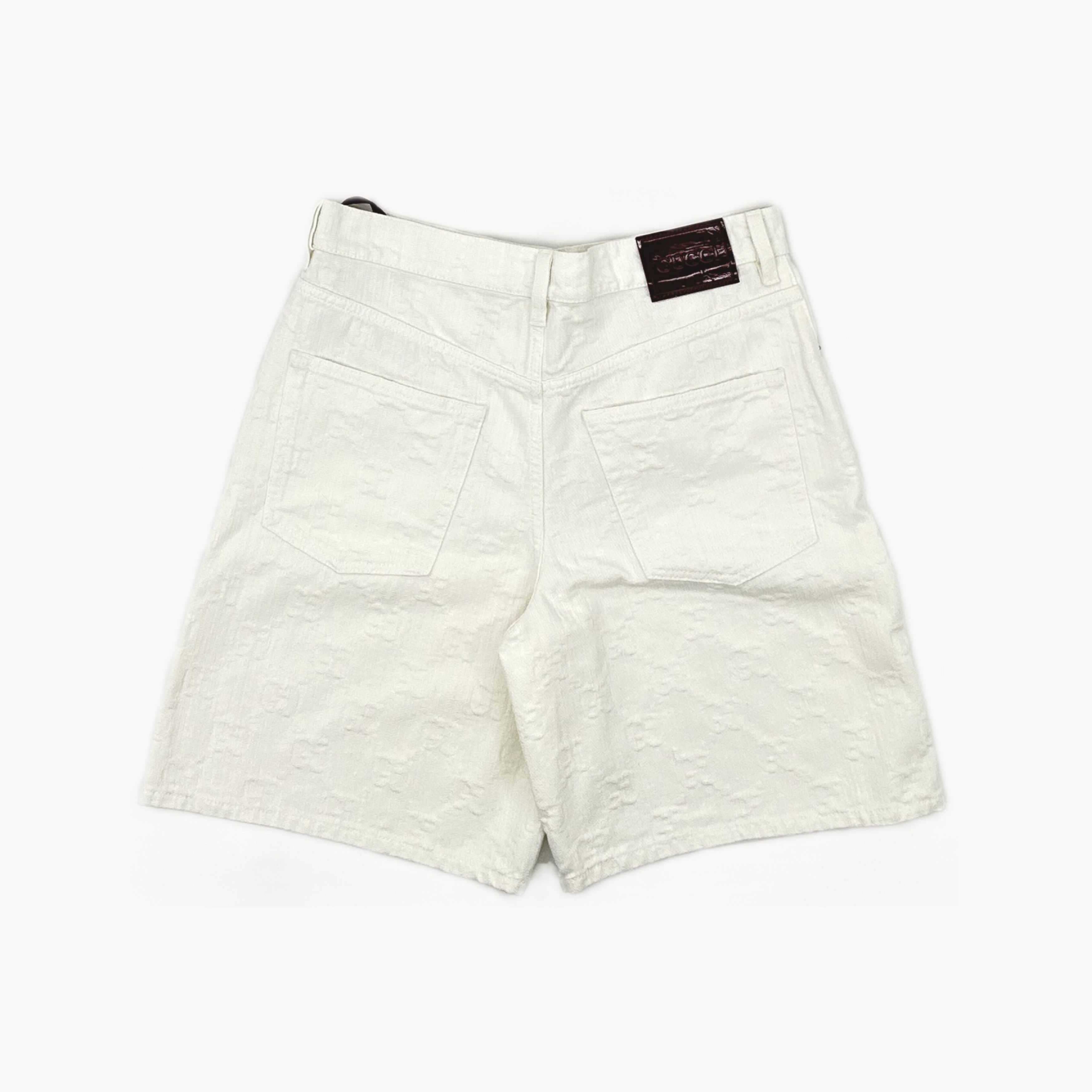 Gucci Gucci Monogram Jacquard Shorts Size 26 Size 26" / US 2 / IT 38 - 2 Thumbnail