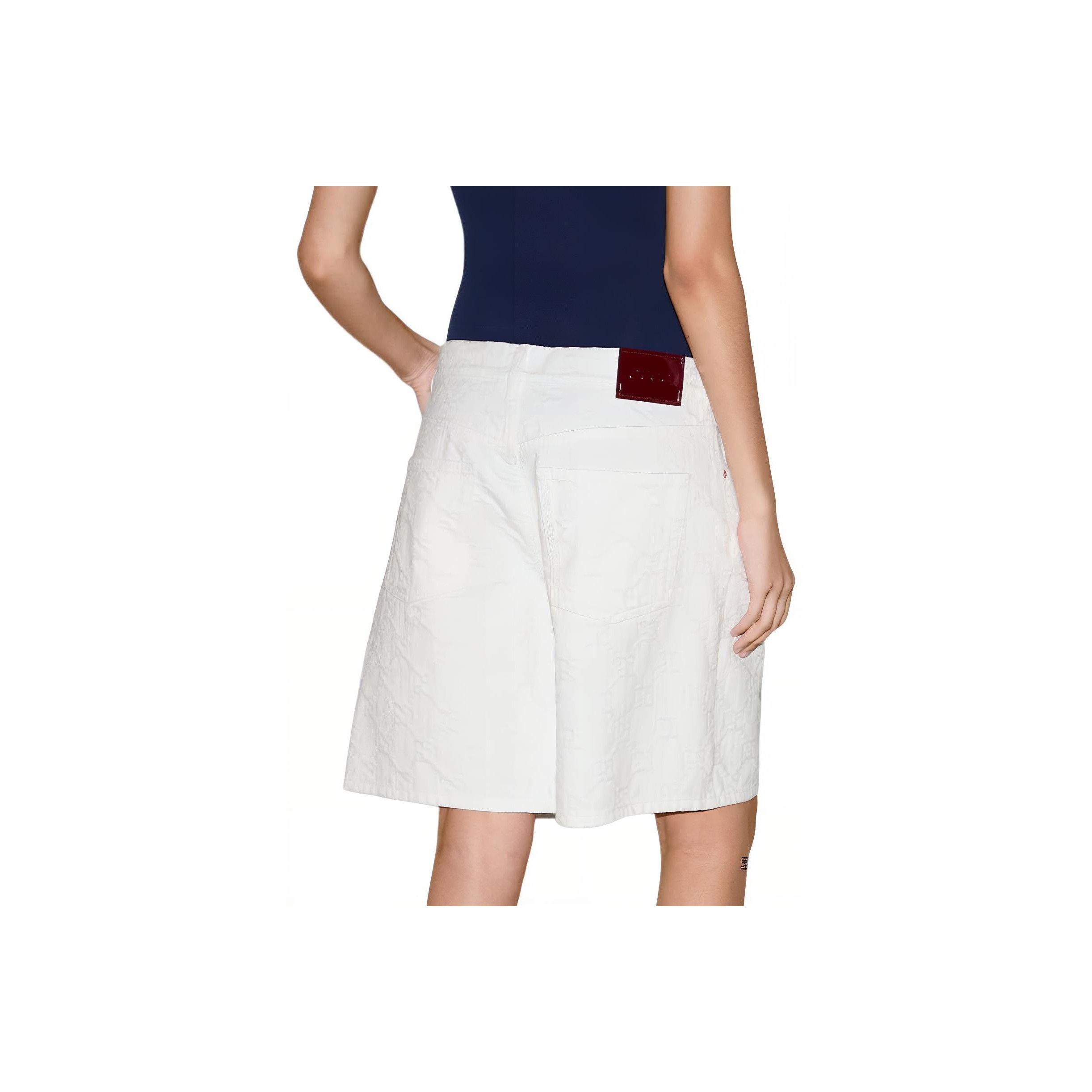 Gucci Gucci Monogram Jacquard Shorts Size 26 Size 26" / US 2 / IT 38 - 9 Thumbnail