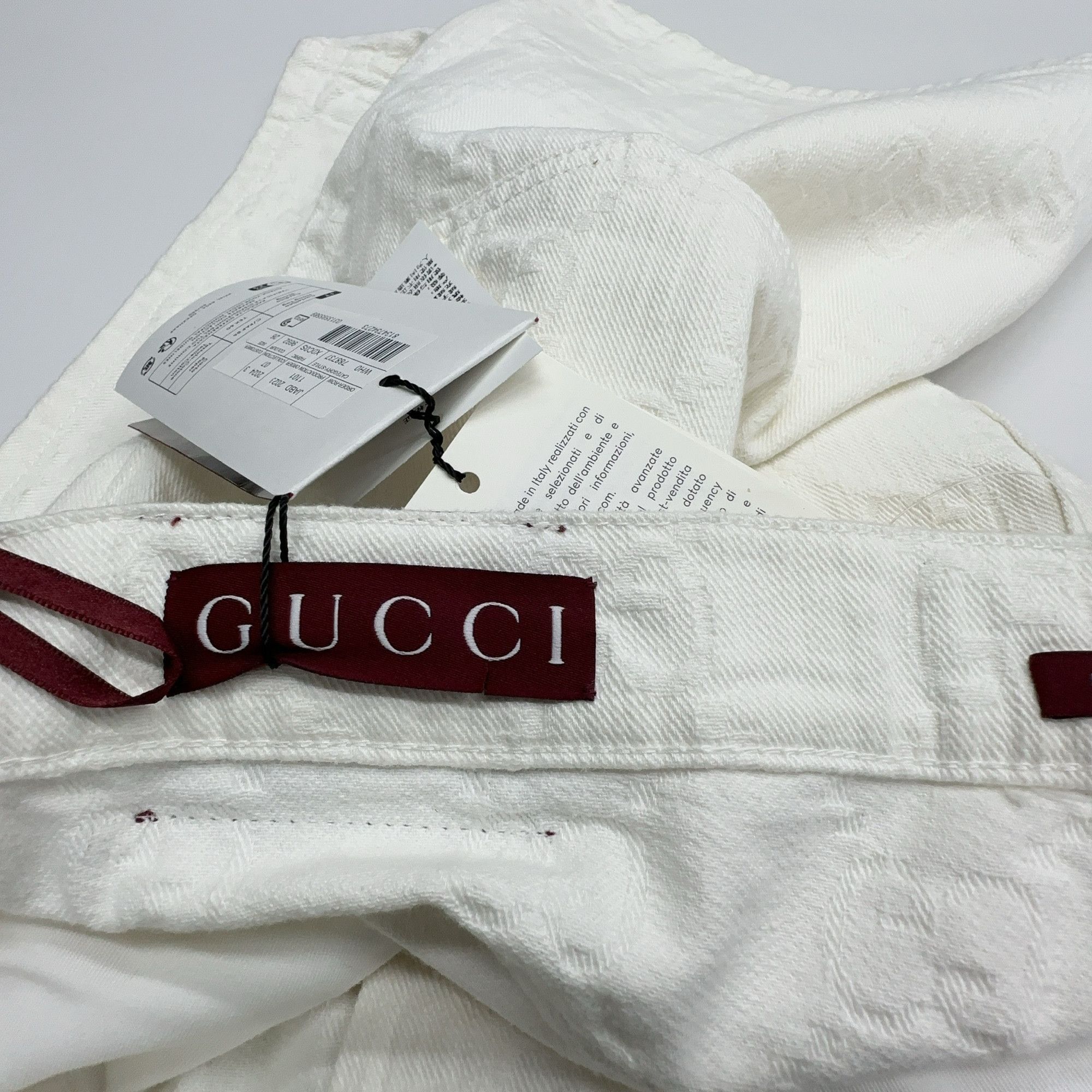 Gucci Gucci Monogram Jacquard Shorts Size 26 Size 26" / US 2 / IT 38 - 5 Thumbnail