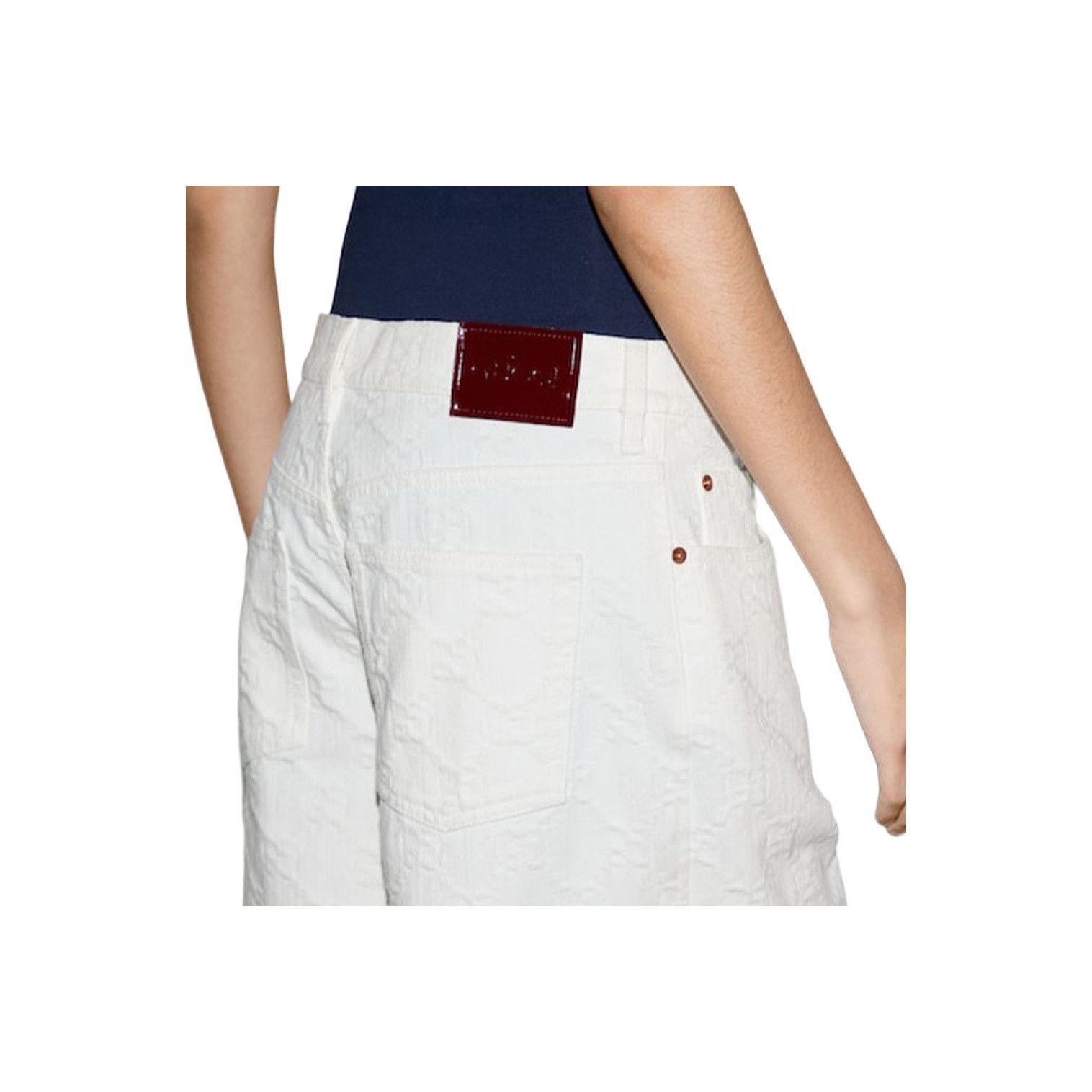 Gucci Gucci Monogram Jacquard Shorts Size 26 Size 26" / US 2 / IT 38 - 10 Thumbnail