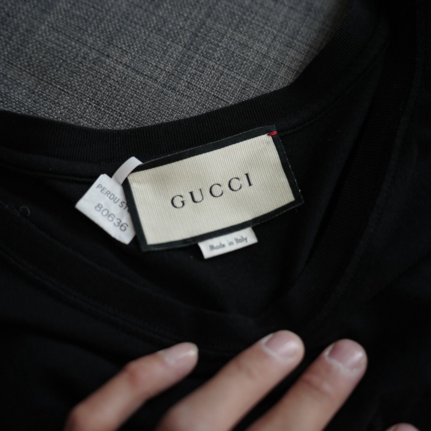 Gucci Gucci Logo Web Print T-Shirt Size L Size US L / EU 52-54 / 3 - 3 Thumbnail