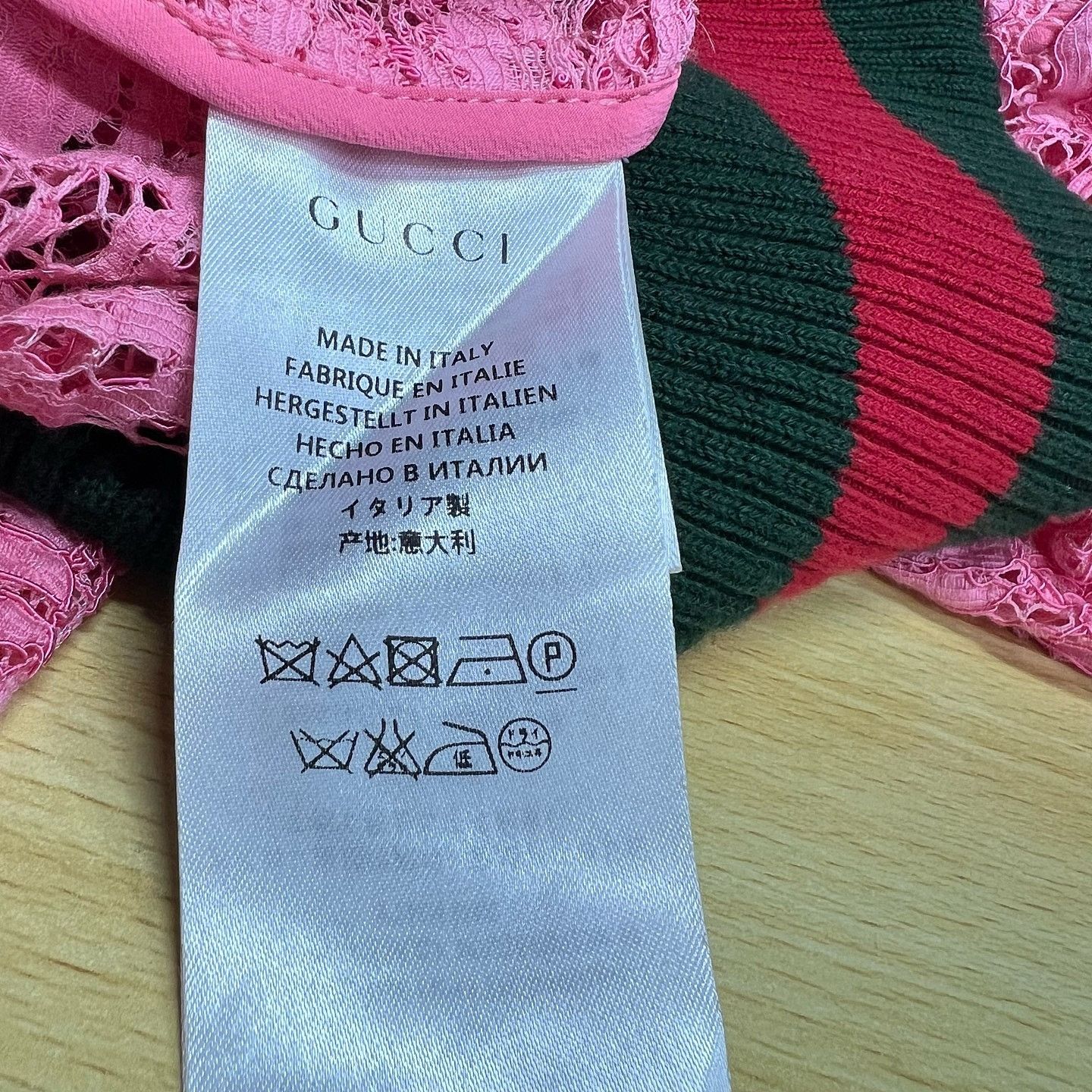 Gucci Gucci Pink Lace Bomber Jacket Size IT 38 Size XS / US 0-2 / IT 36-38 - 4 Thumbnail