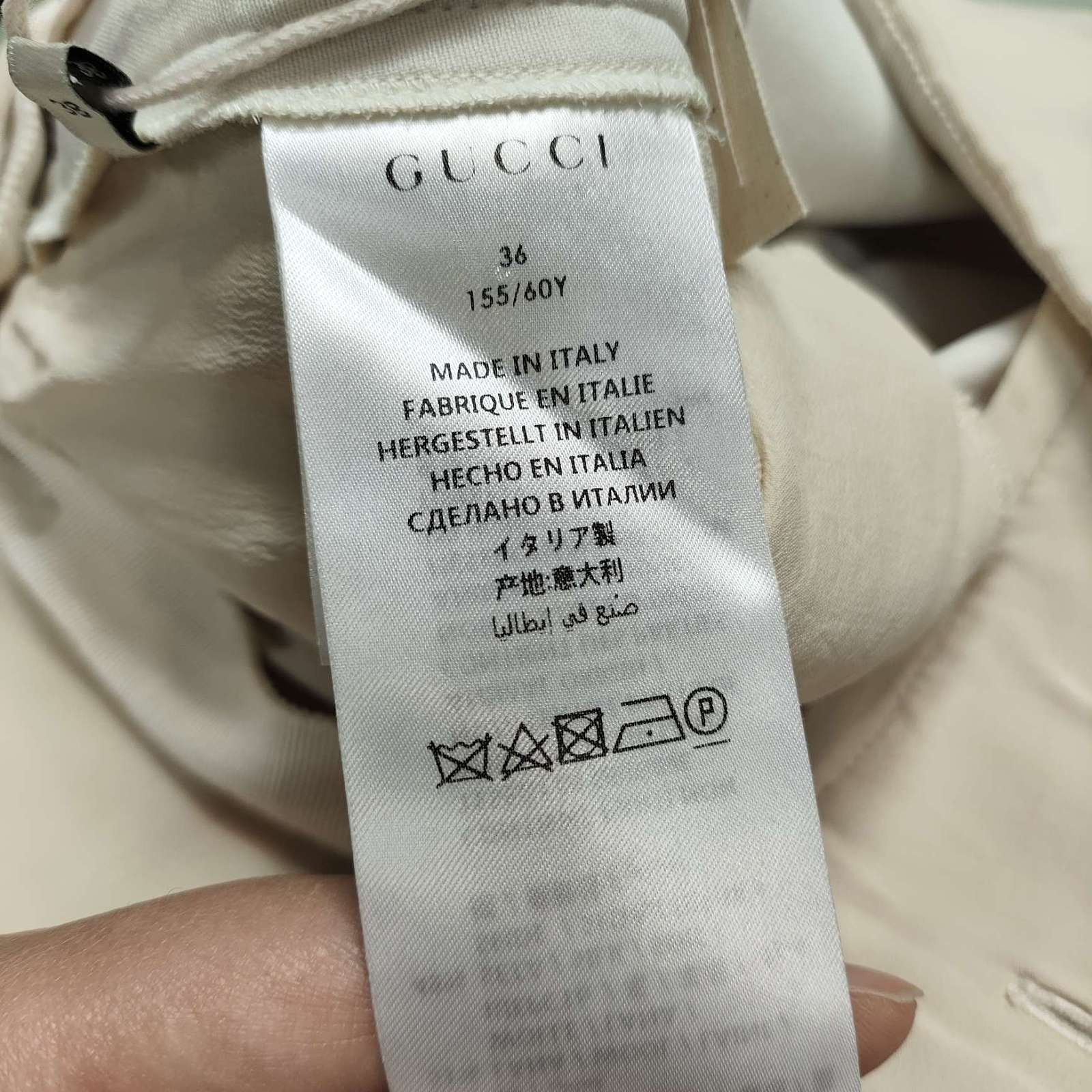 Gucci Gucci Wool Silk Shorts Size 36 Size 25" / US 0 / IT 36 - 4 Thumbnail