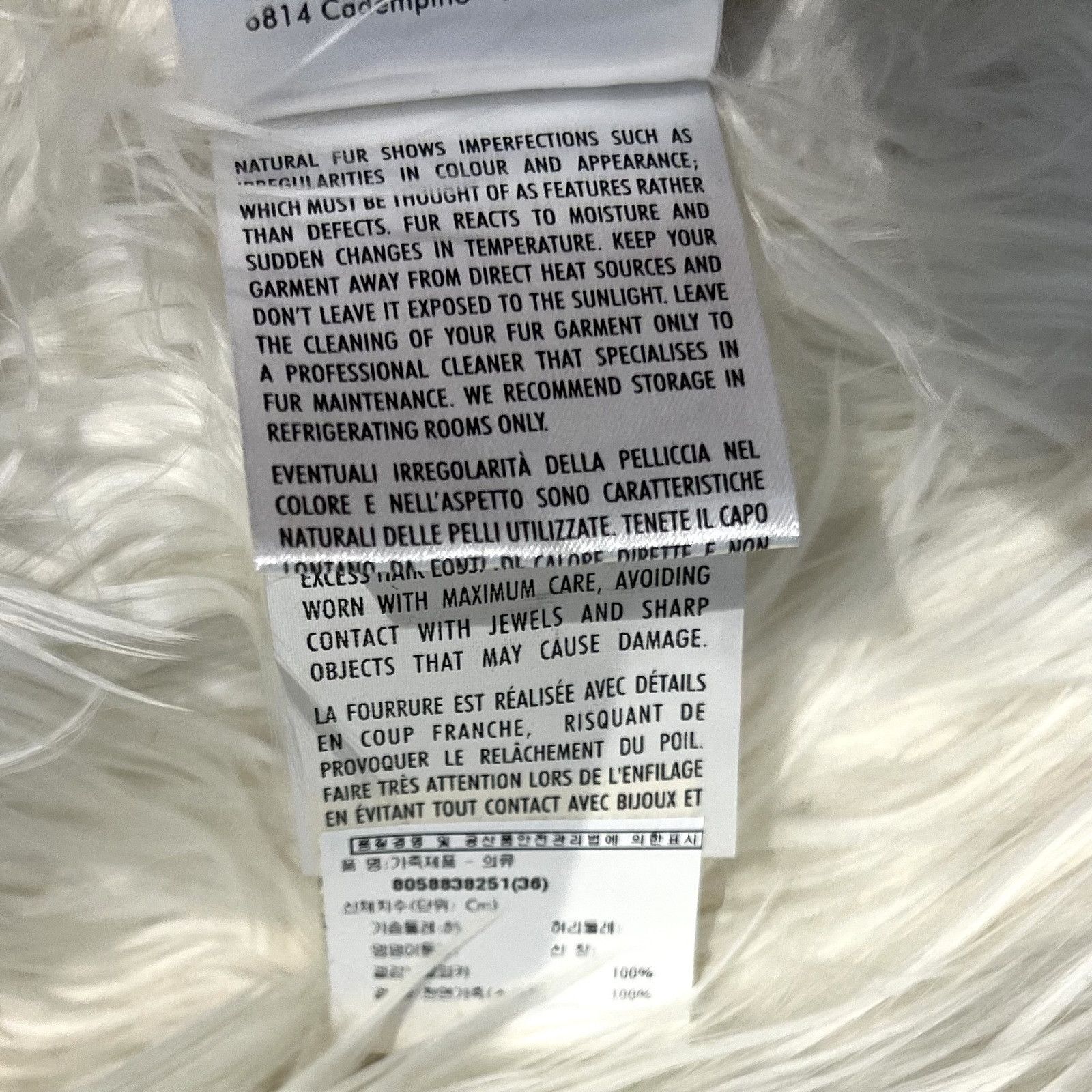 Gucci Gucci Alpaca Fur Jacket Size 36 Size XS / US 0-2 / IT 36-38 - 13 Thumbnail