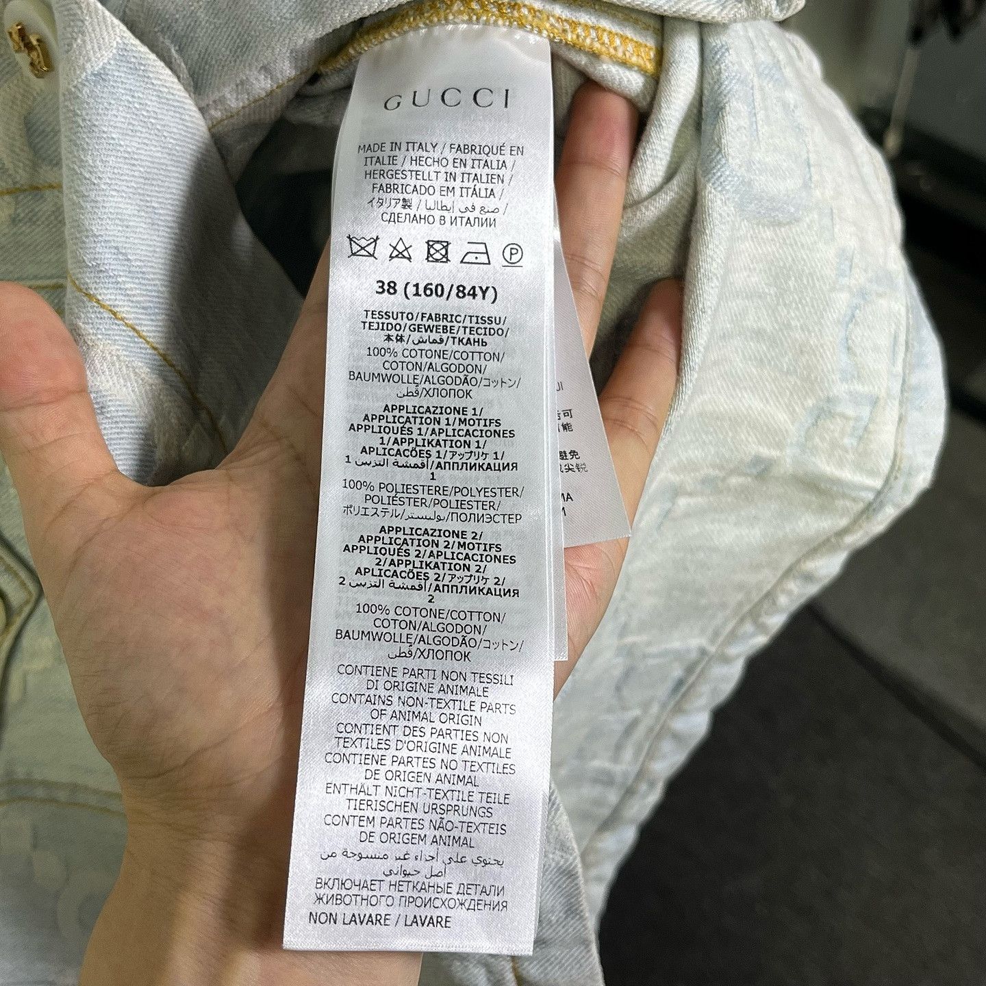 Gucci Gucci California Embroidery Denim Button Up Size 38 Size XS / US 0-2 / IT 36-38 - 4 Thumbnail