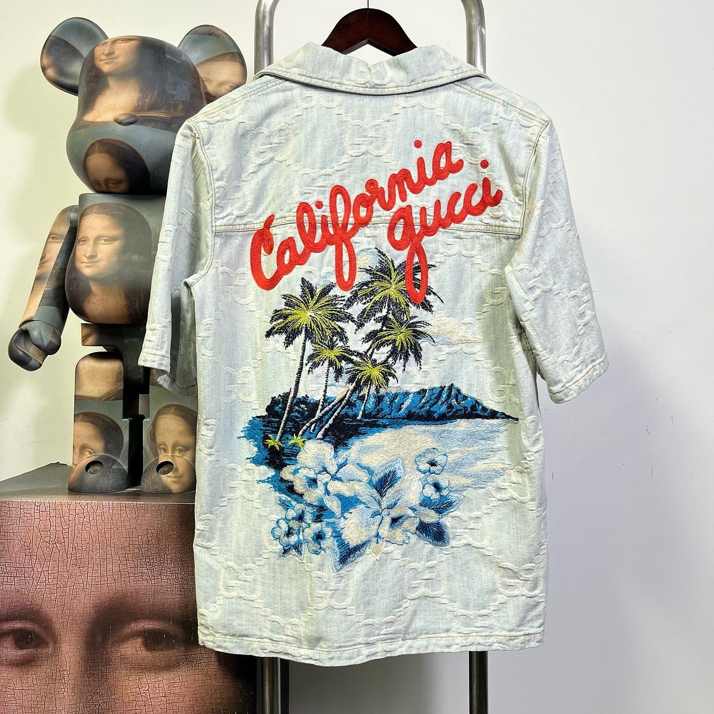 Gucci Gucci California Embroidery Denim Button Up Size 38 Size XS / US 0-2 / IT 36-38 - 2 Thumbnail